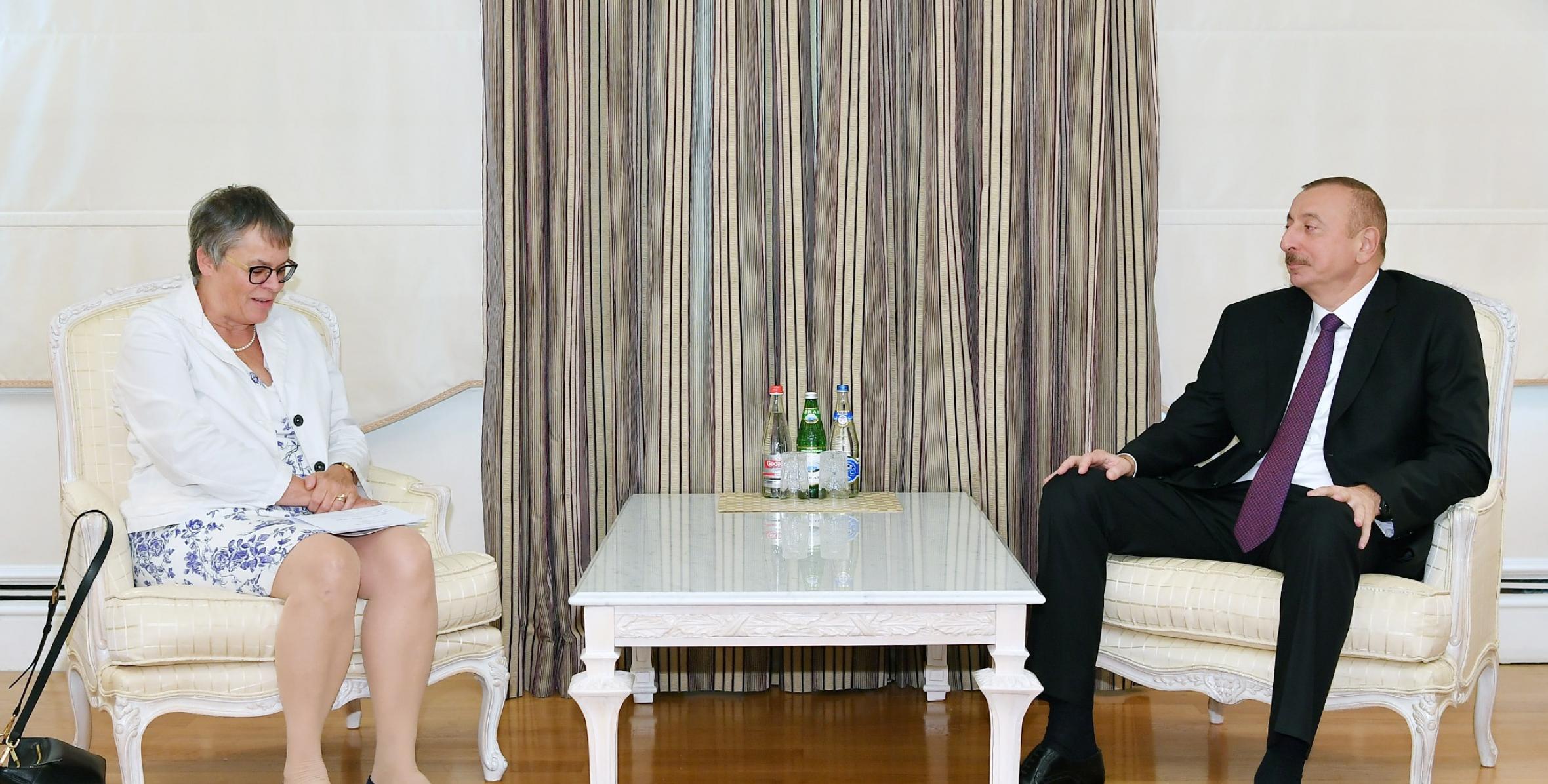 Ilham Aliyev received delegation led by PACE President