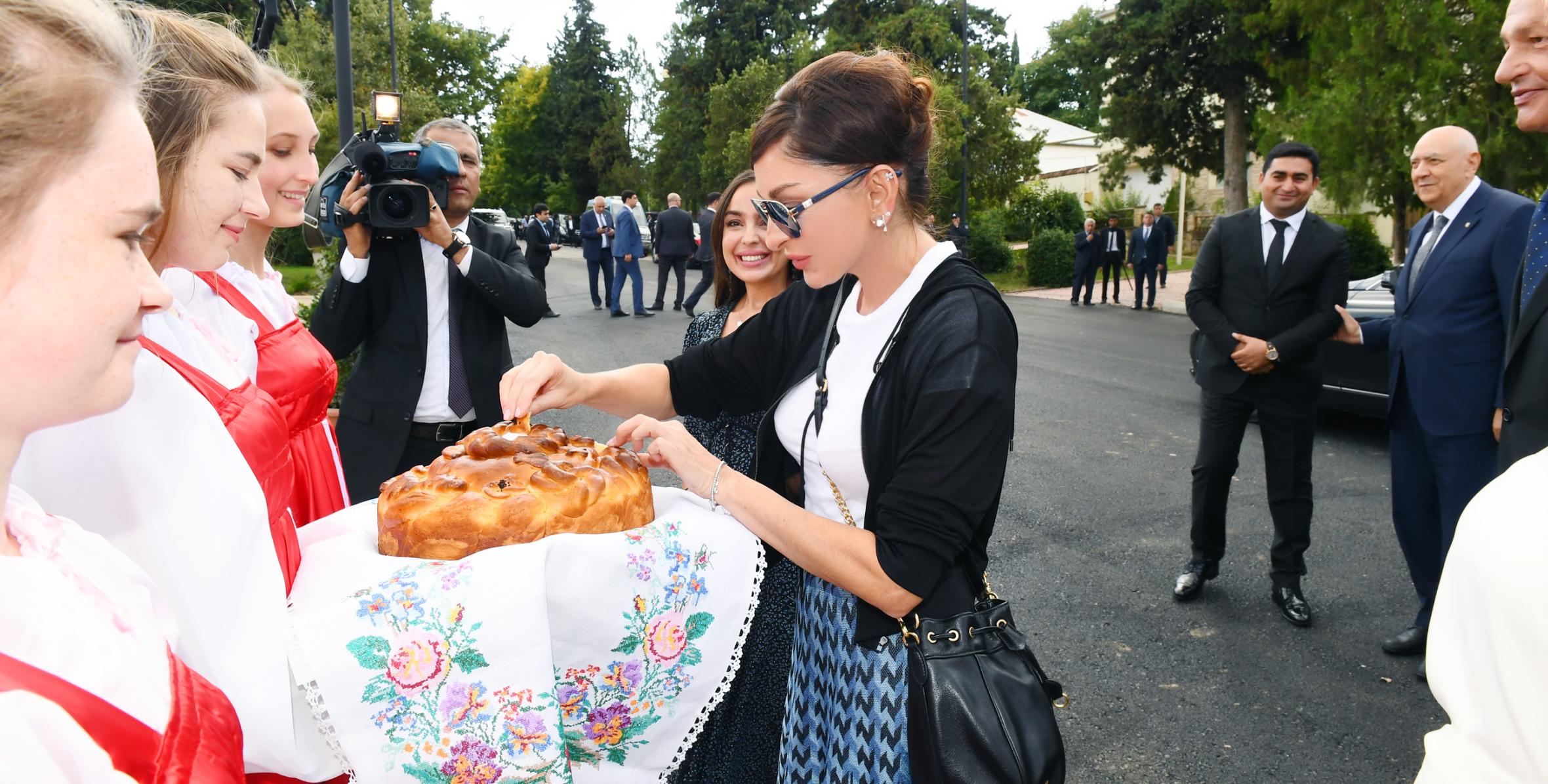 First Vice-President Mehriban Aliyeva attended inauguration of reconstructed Palace of Culture in Ivanovka village