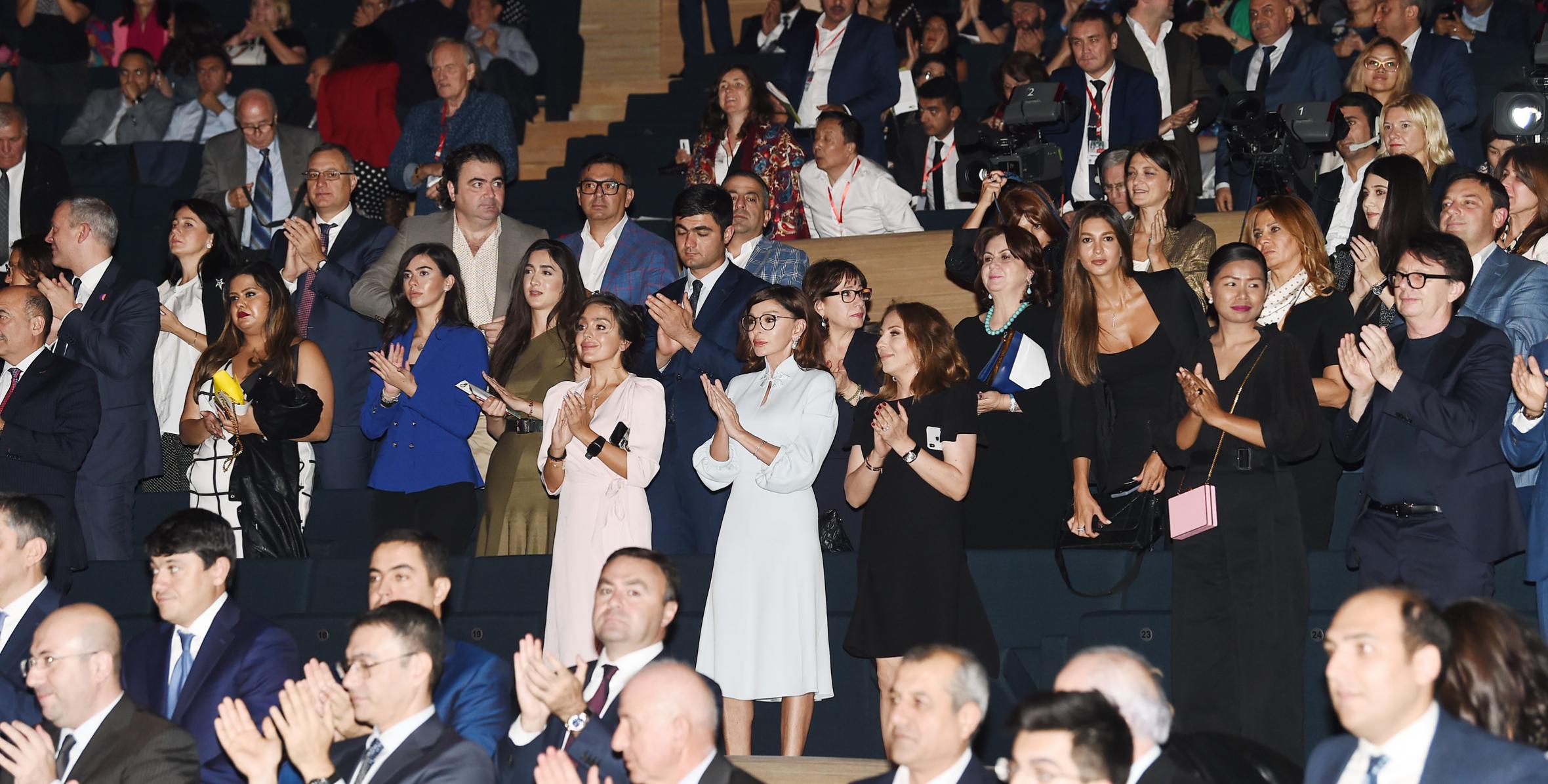 First Vice-President Mehriban Aliyeva attended closing ceremony of second Nasimi Festival of Poetry, Arts and Spirituality