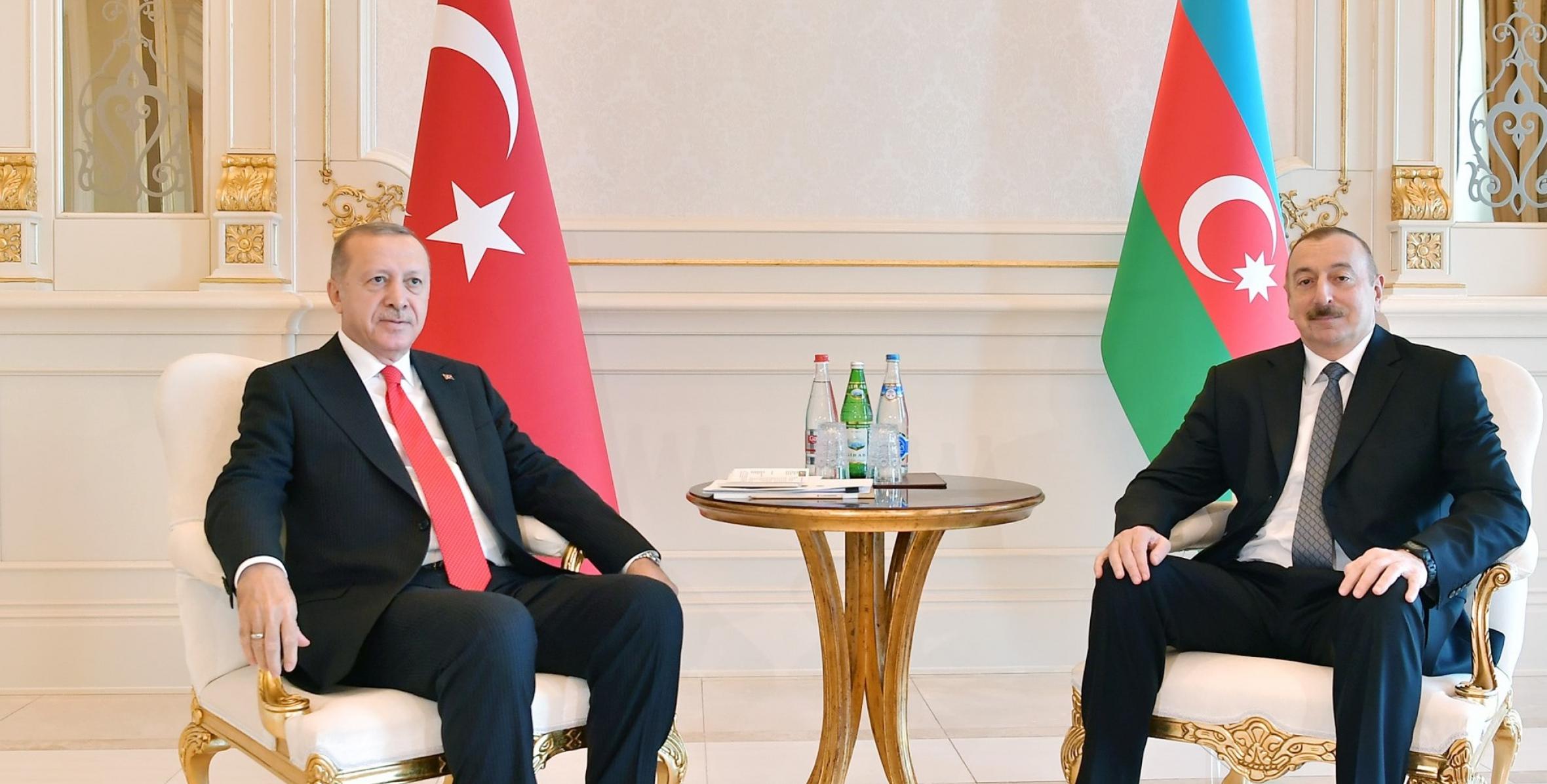 Ilham Aliyev met with President of Turkey Recep Tayyip Erdogan