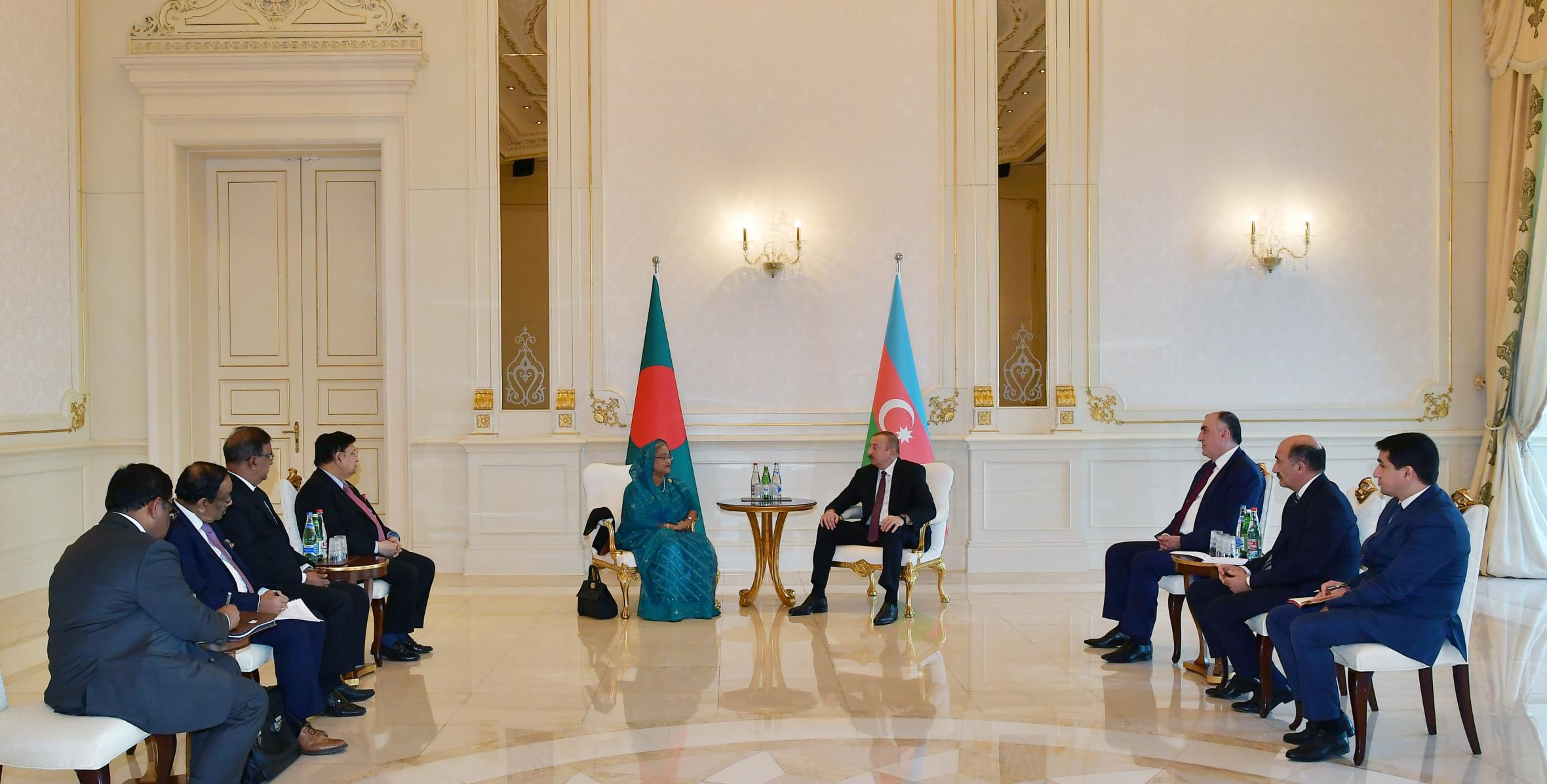 Ильхам Алиев принял премьер-министра Бангладеш Шейх Хасину