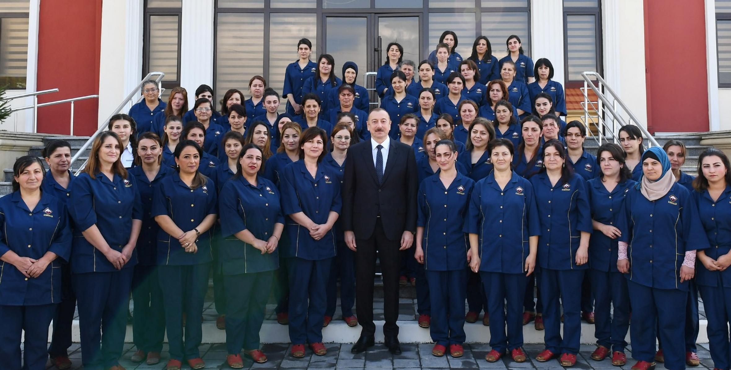 Ilham Aliyev attended opening of Gabala branch of Azerkhalcha OJSC