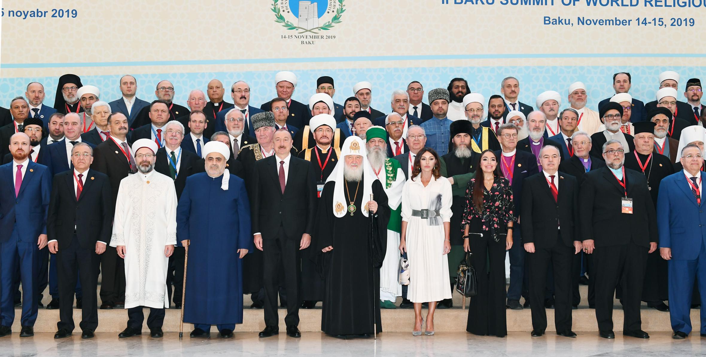 2nd Summit of World Religious Leaders gets underway in Baku