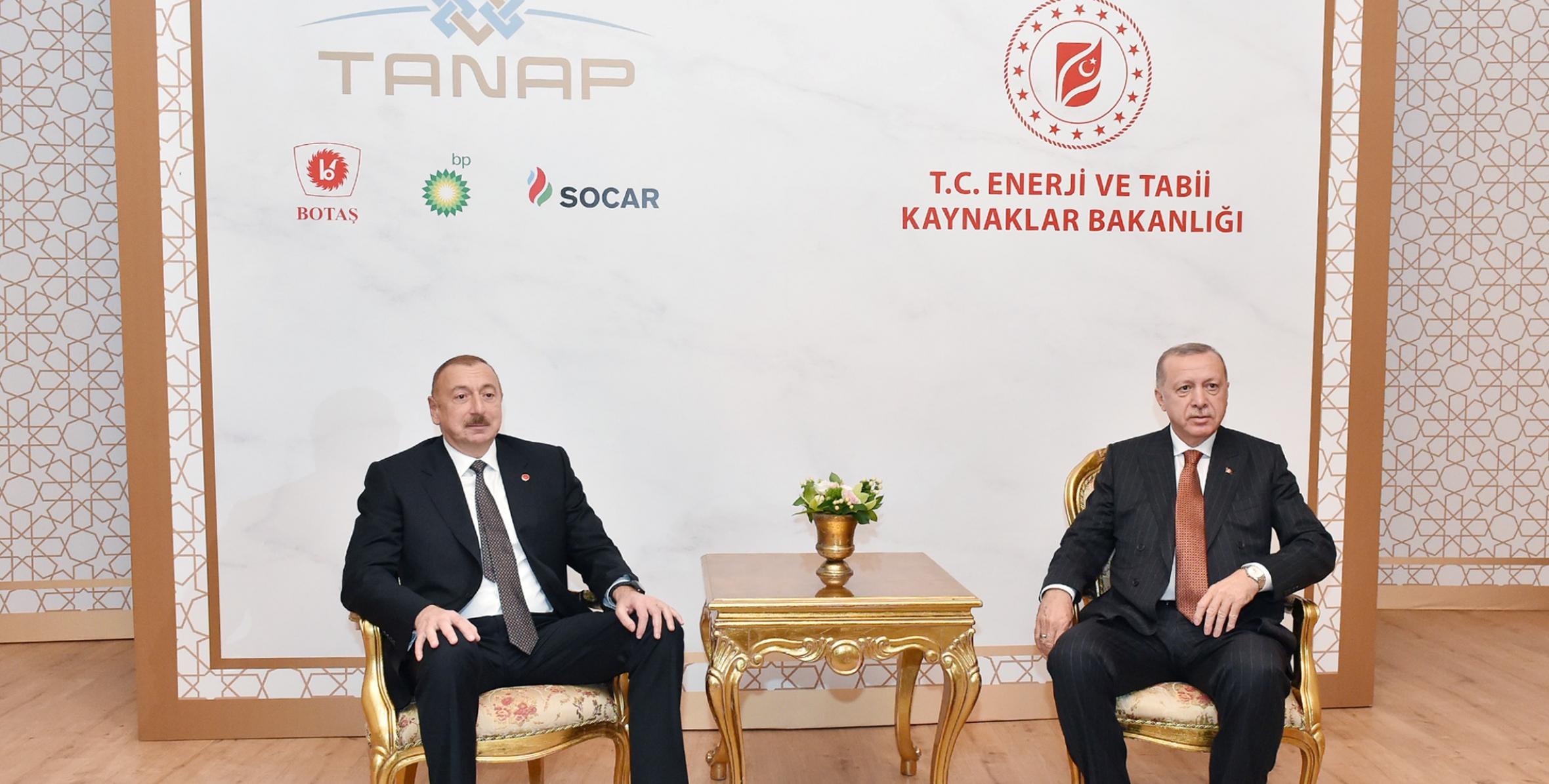 Состоялась встреча Ильхама Алиева и Президента Турции Реджепа Тайипа Эрдогана