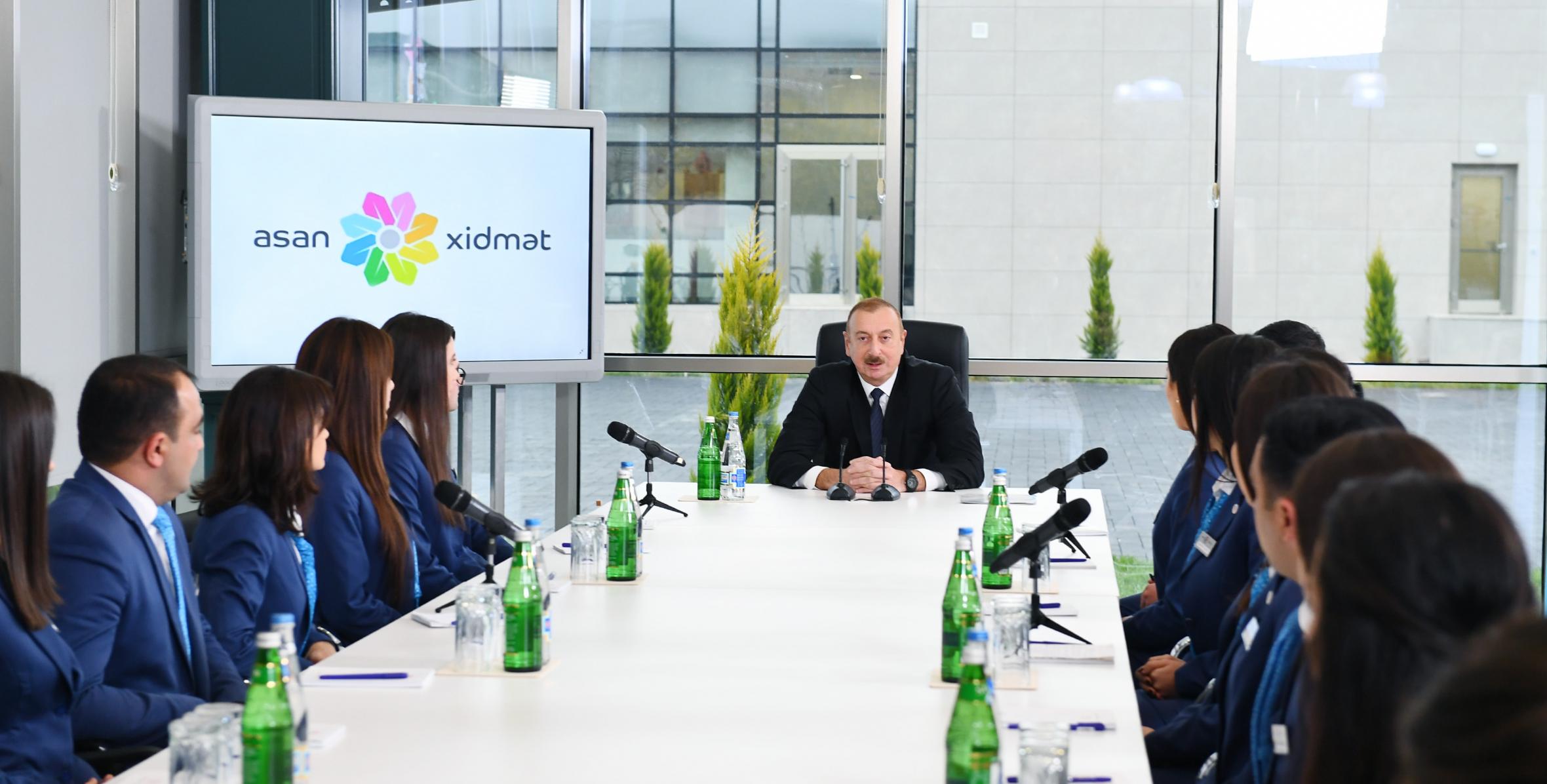 Ilham Aliyev attended opening of “ASAN Həyat” complex in Shamakhi