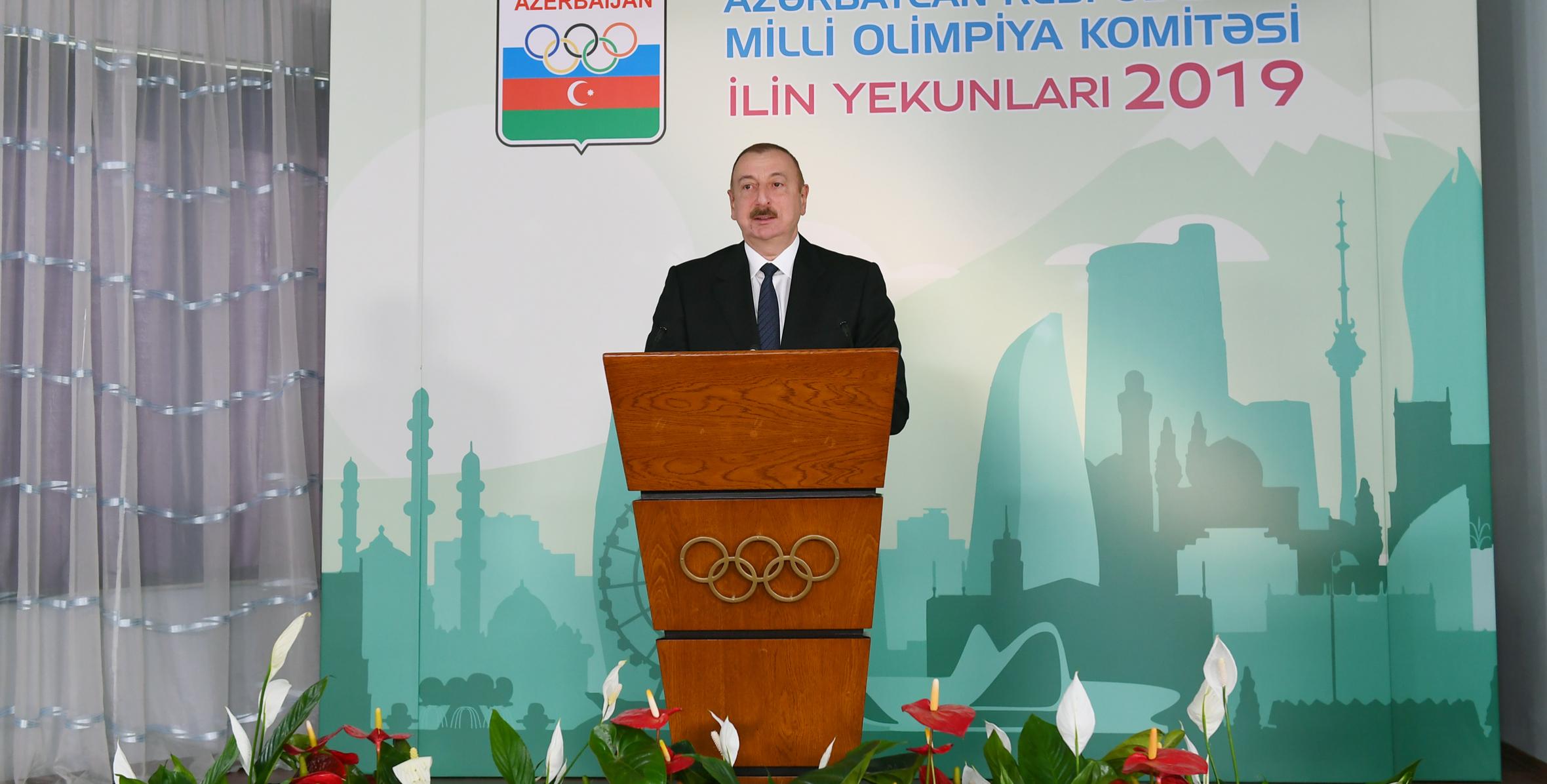 Ilham Aliyev attended ceremony dedicated to 2019 sporting results