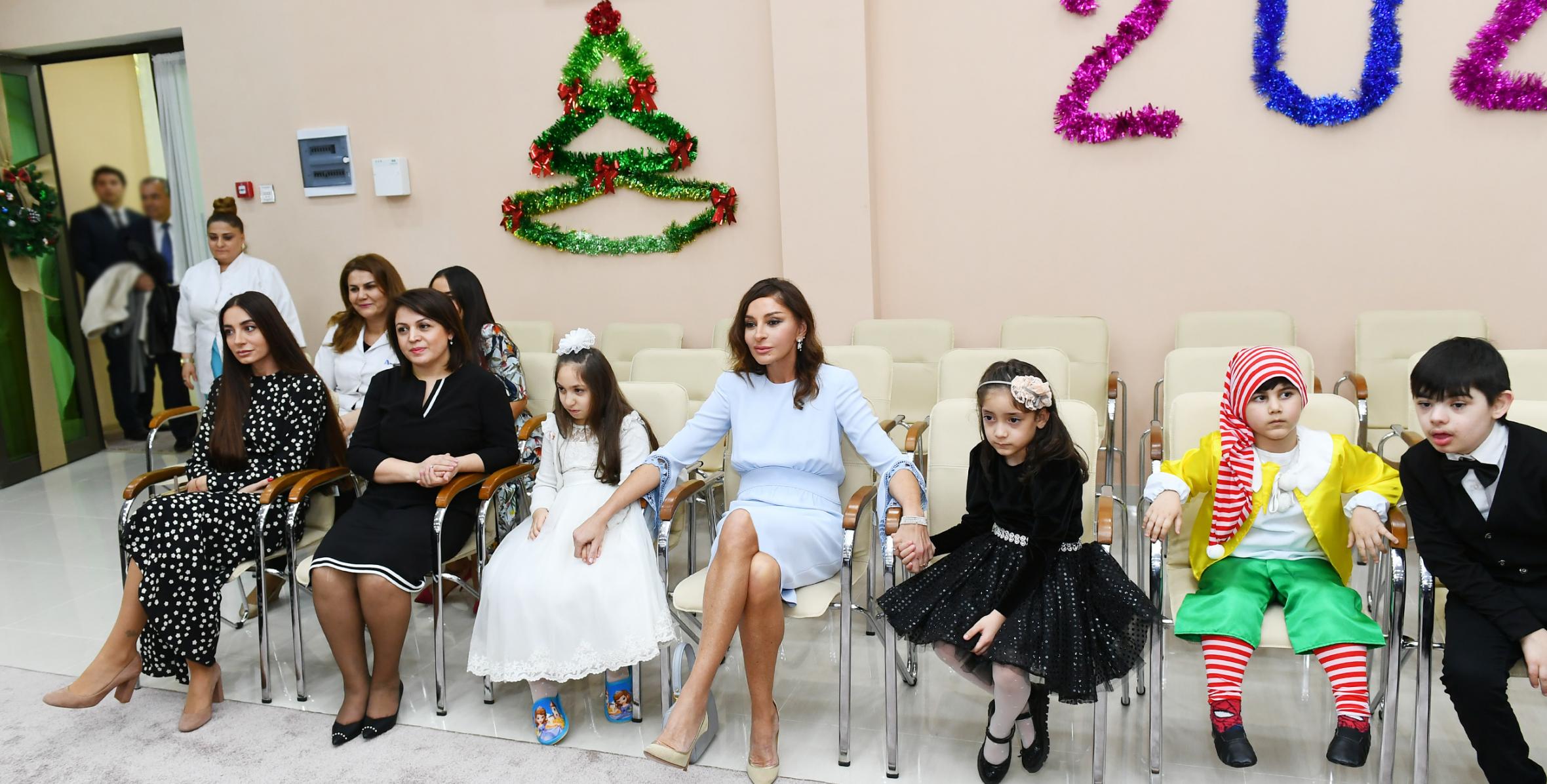 Первый вице-президент Мехрибан Алиева ознакомилась с условиями, созданными после капитального ремонта в Детском психоневрологическом центре