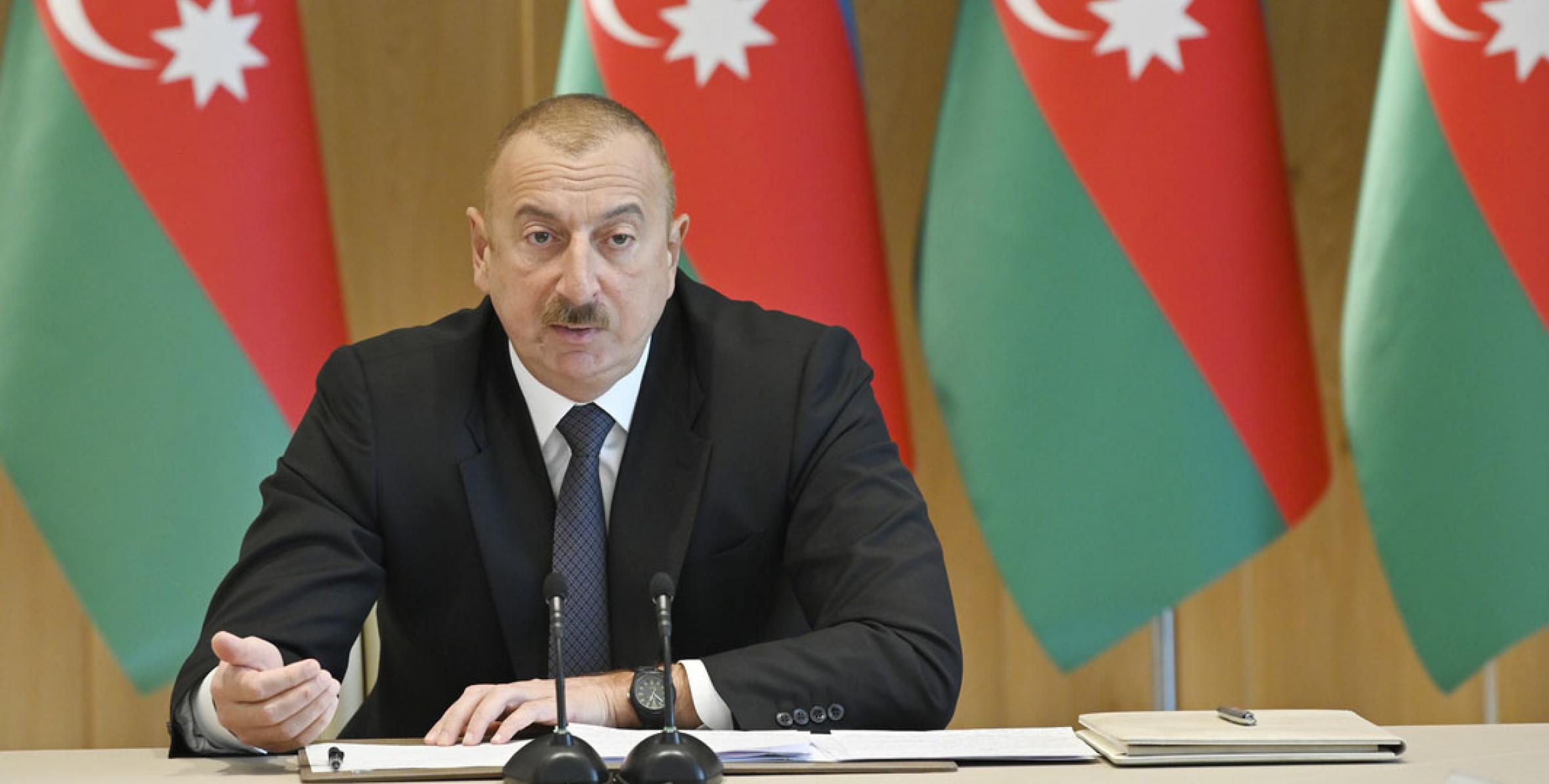 Closing speech by Ilham Aliyev at the meeting on results of 2019