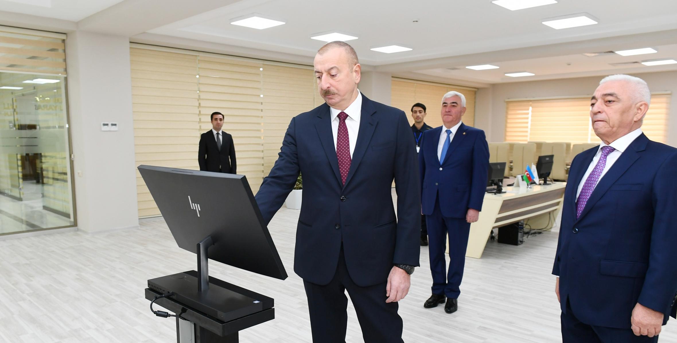 Ilham Aliyev attended opening of Dubandi substation of AzerEnergy OJSC