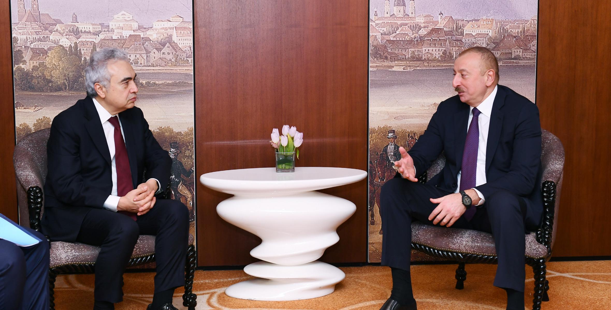 Ilham Aliyev met with Executive Director of International Energy Agency in Munich
