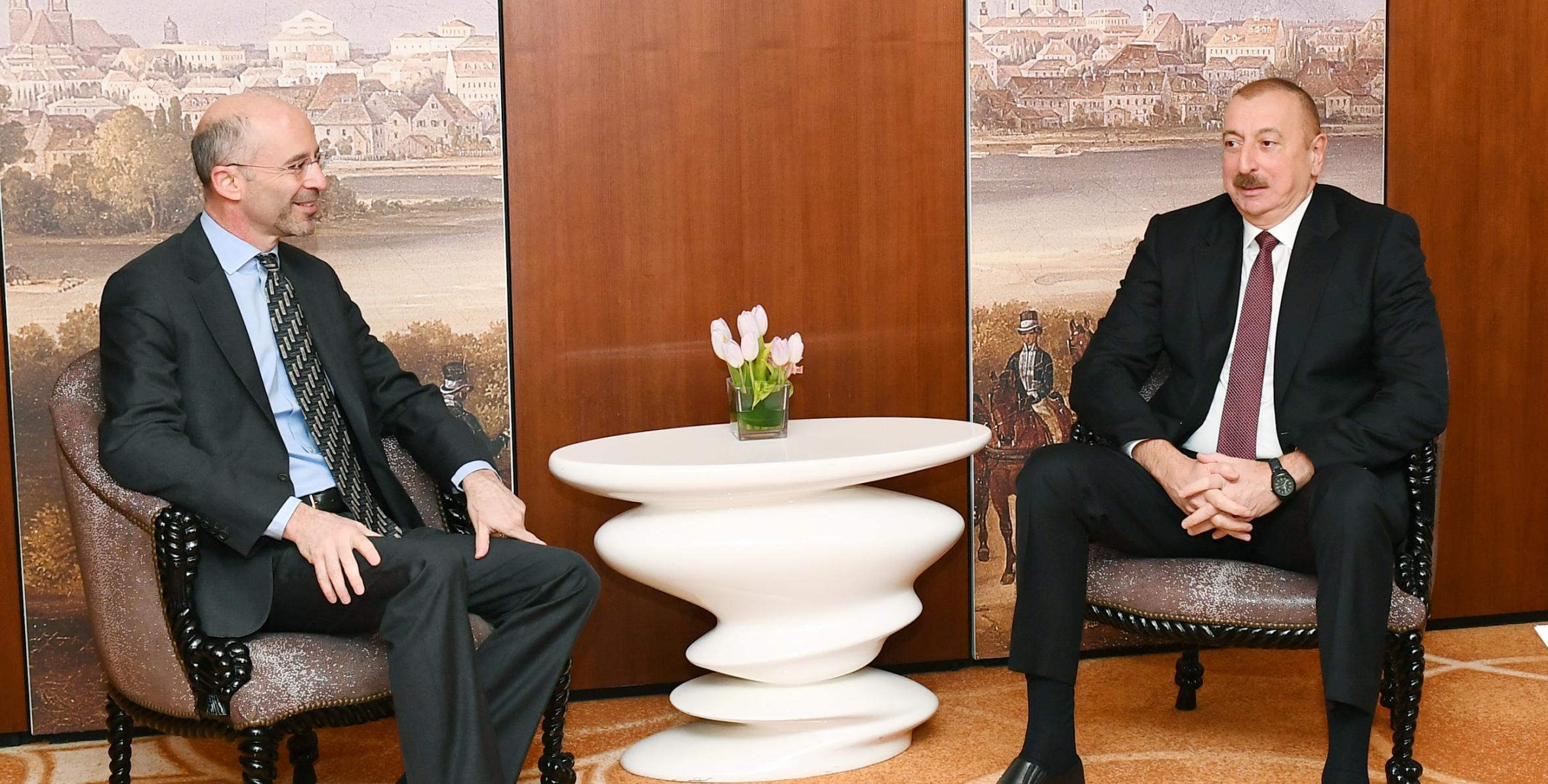 Ilham Aliyev met with president and CEO of International Crisis Group in Munich
