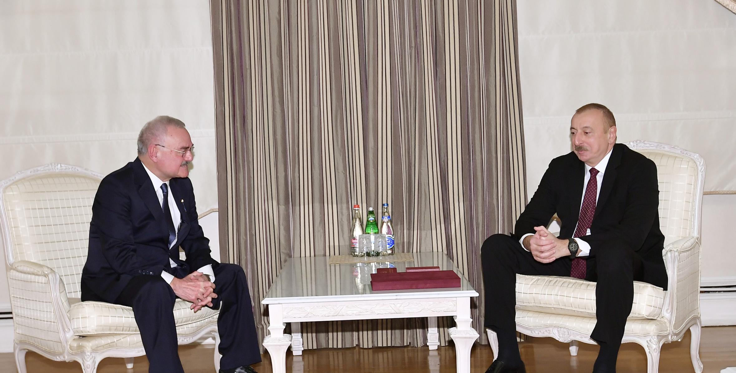 Ilham Aliyev presented Order “For Service to Motherland” 1st Class to Artur Rasizade