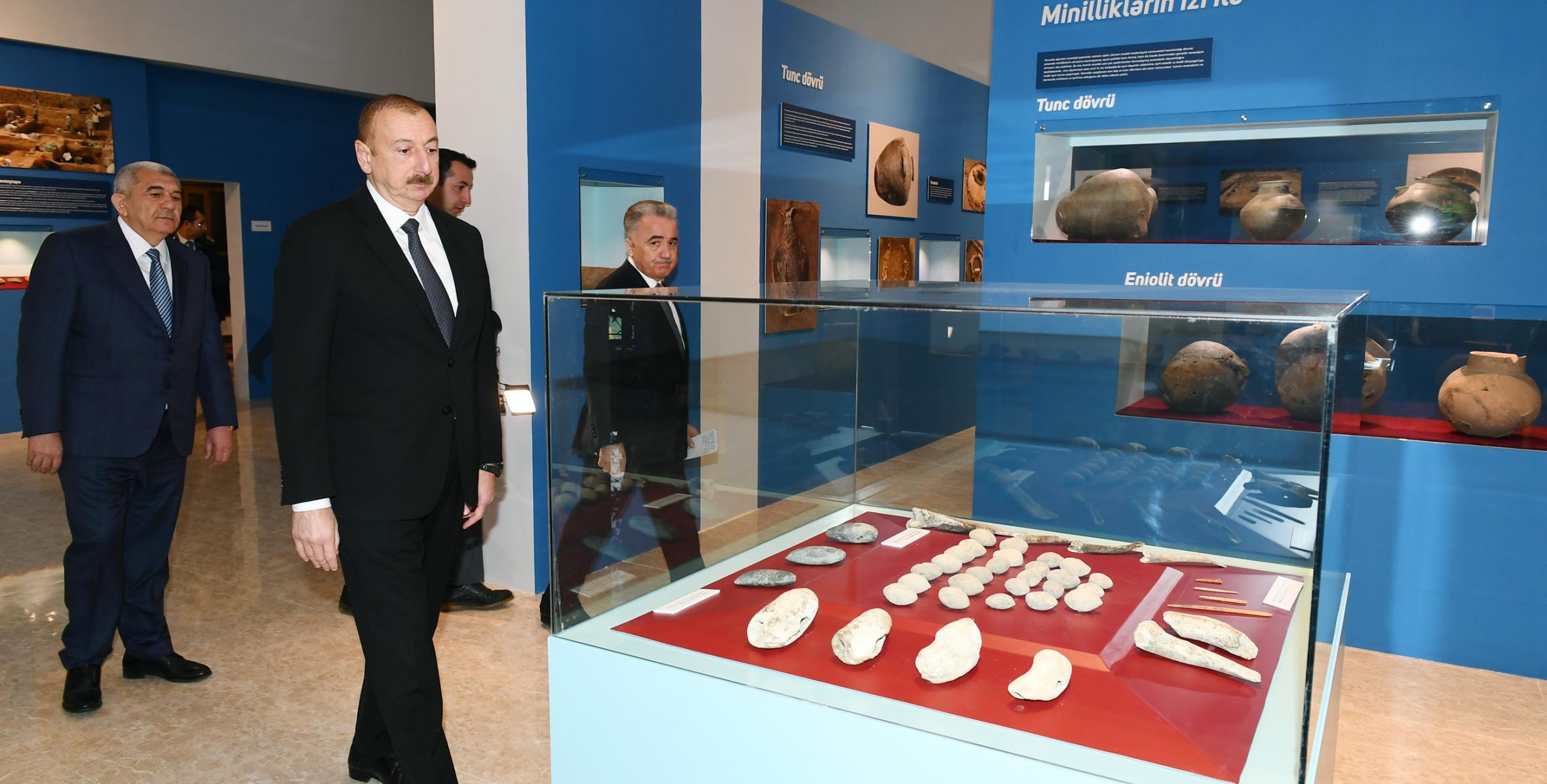 Ильхам Алиев принял участие в открытии Историко-краеведческого музея