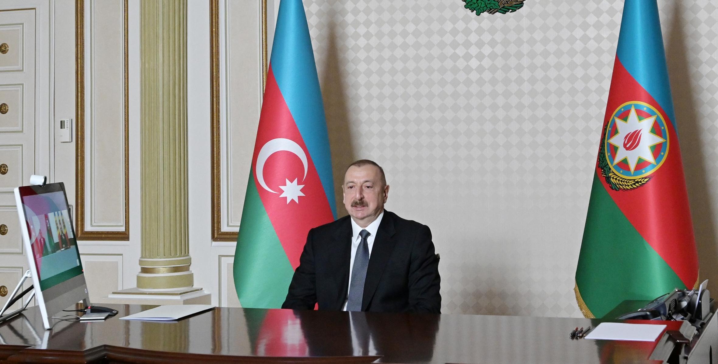 President Ilham Aliyev, Moldovan President Igor Dodon met through videoconferencing