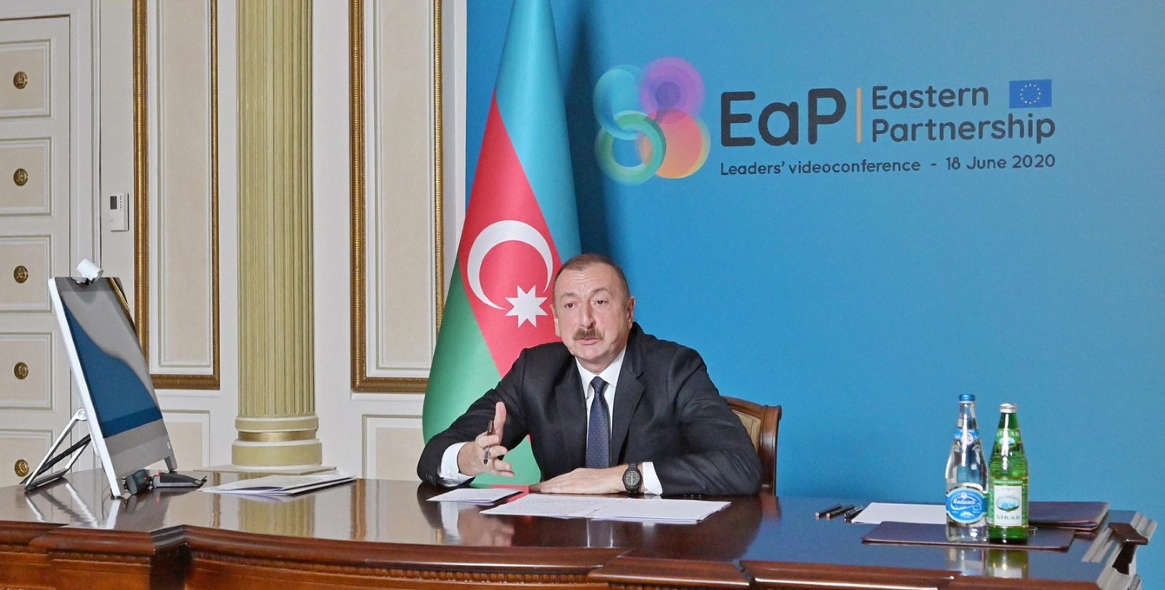 Речь Ильхама Алиева на саммите стран Восточного партнерства