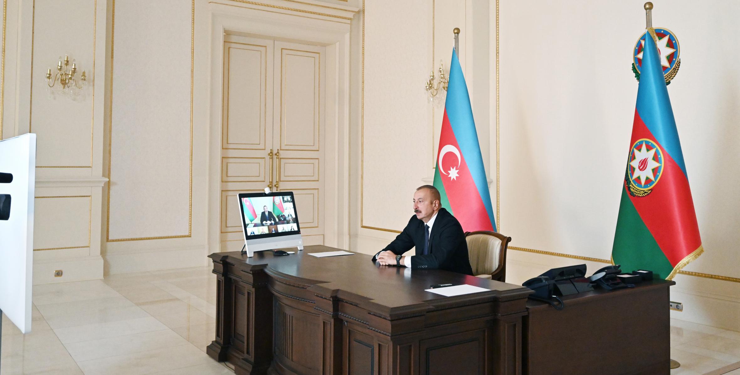 Под председательством Ильхама Алиева состоялось заседание Совета безопасности