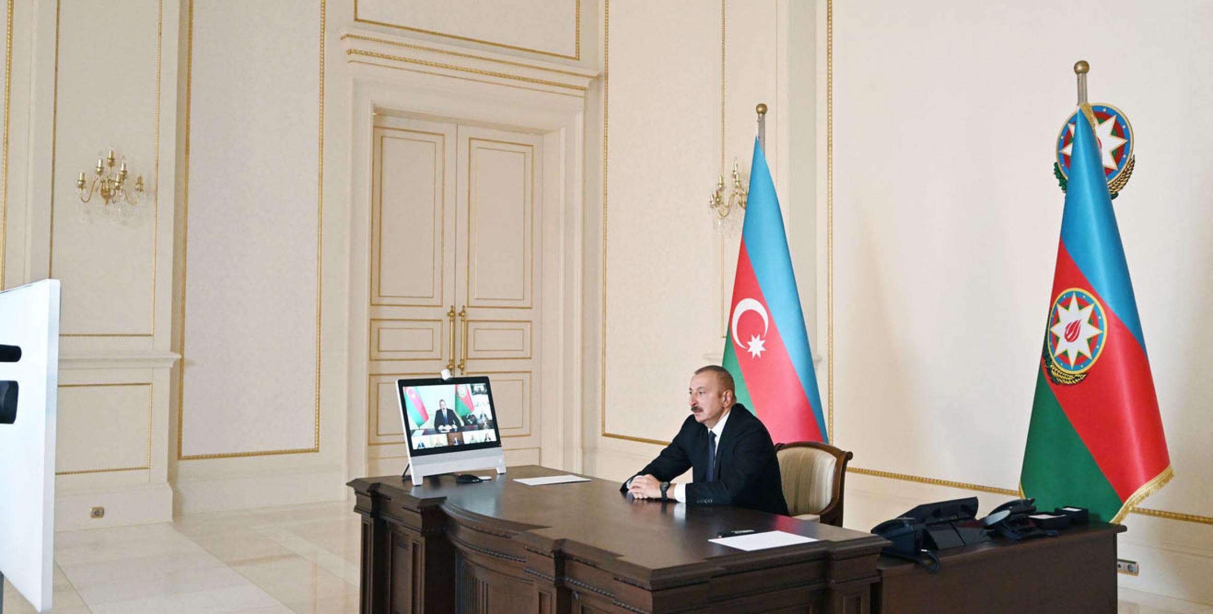Речь Ильхама Алиева на заседание Совета безопасности