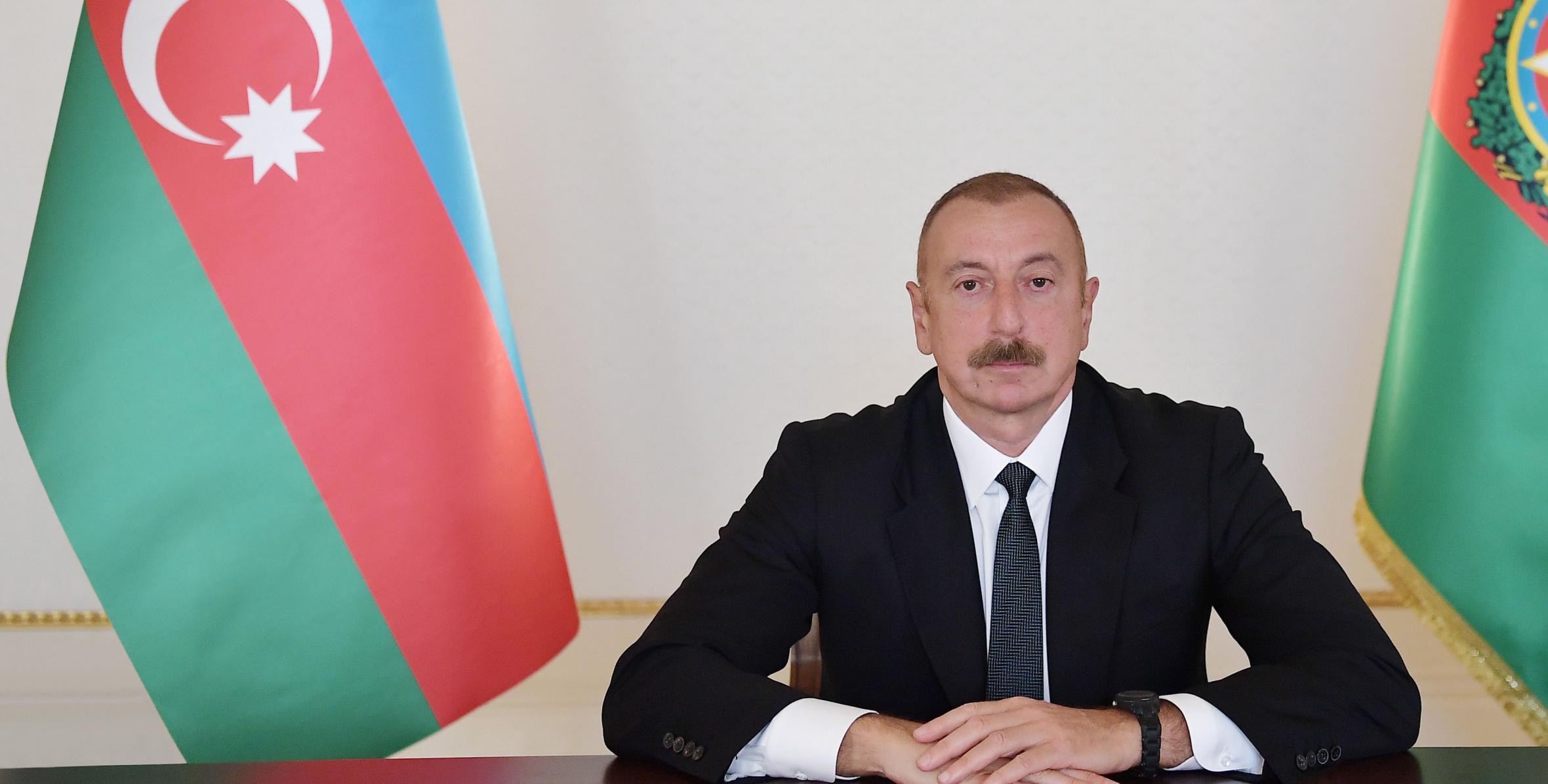 Video message of President Ilham Aliyev was presented at the opening ceremony of 71st IAC 2020