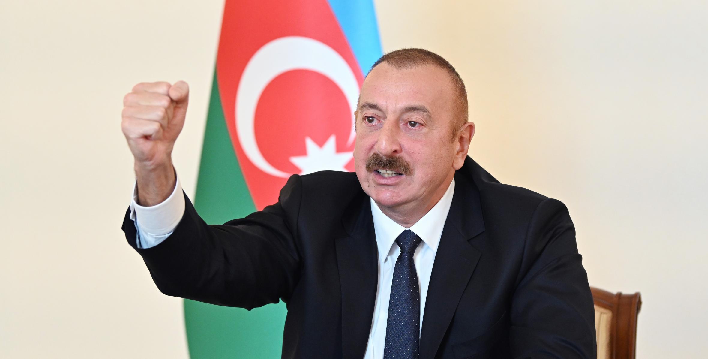 Ильхам Алиев обратился к народу