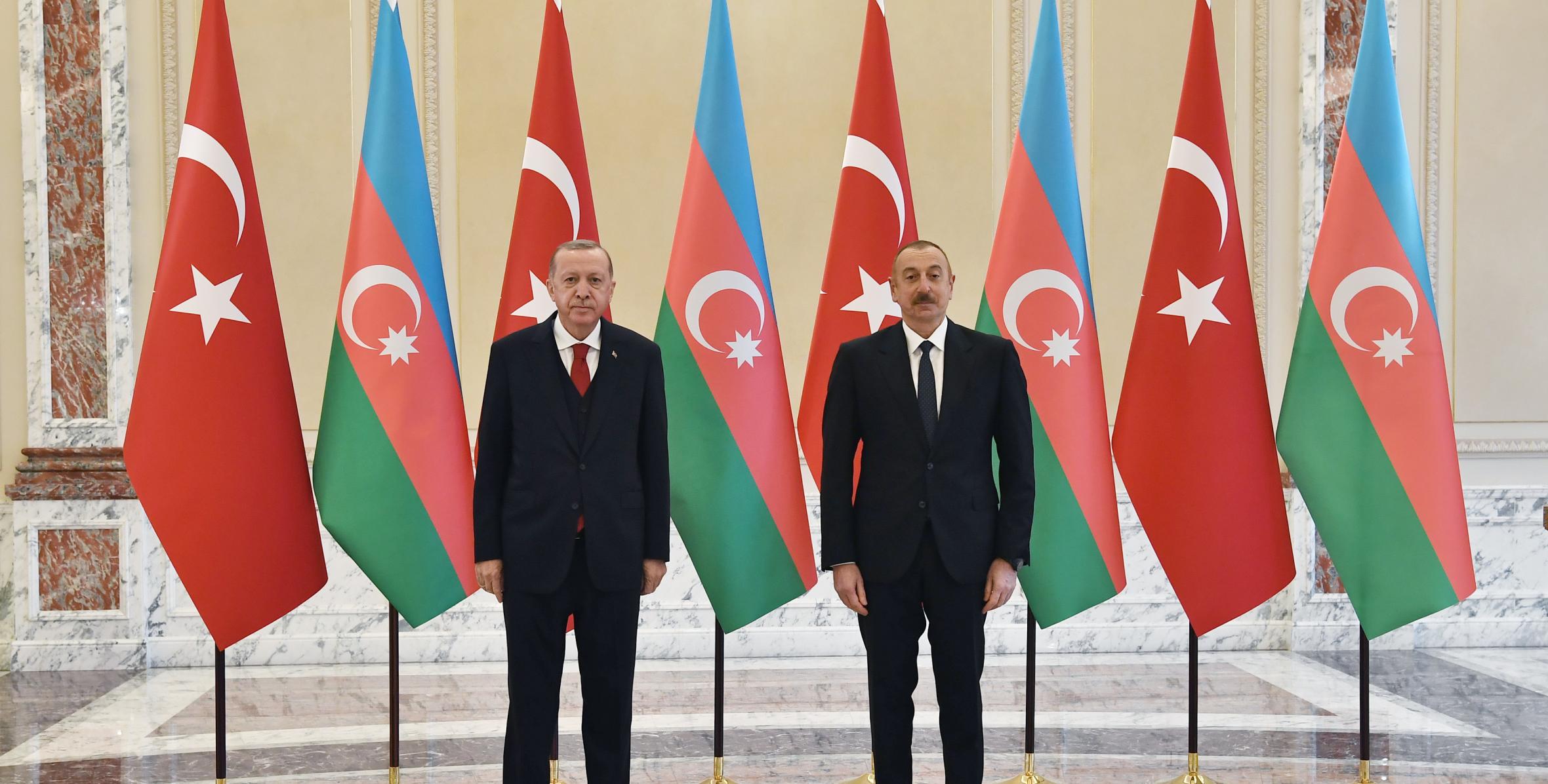 Official welcome ceremony was held for Turkish President Recep Tayyip Erdogan