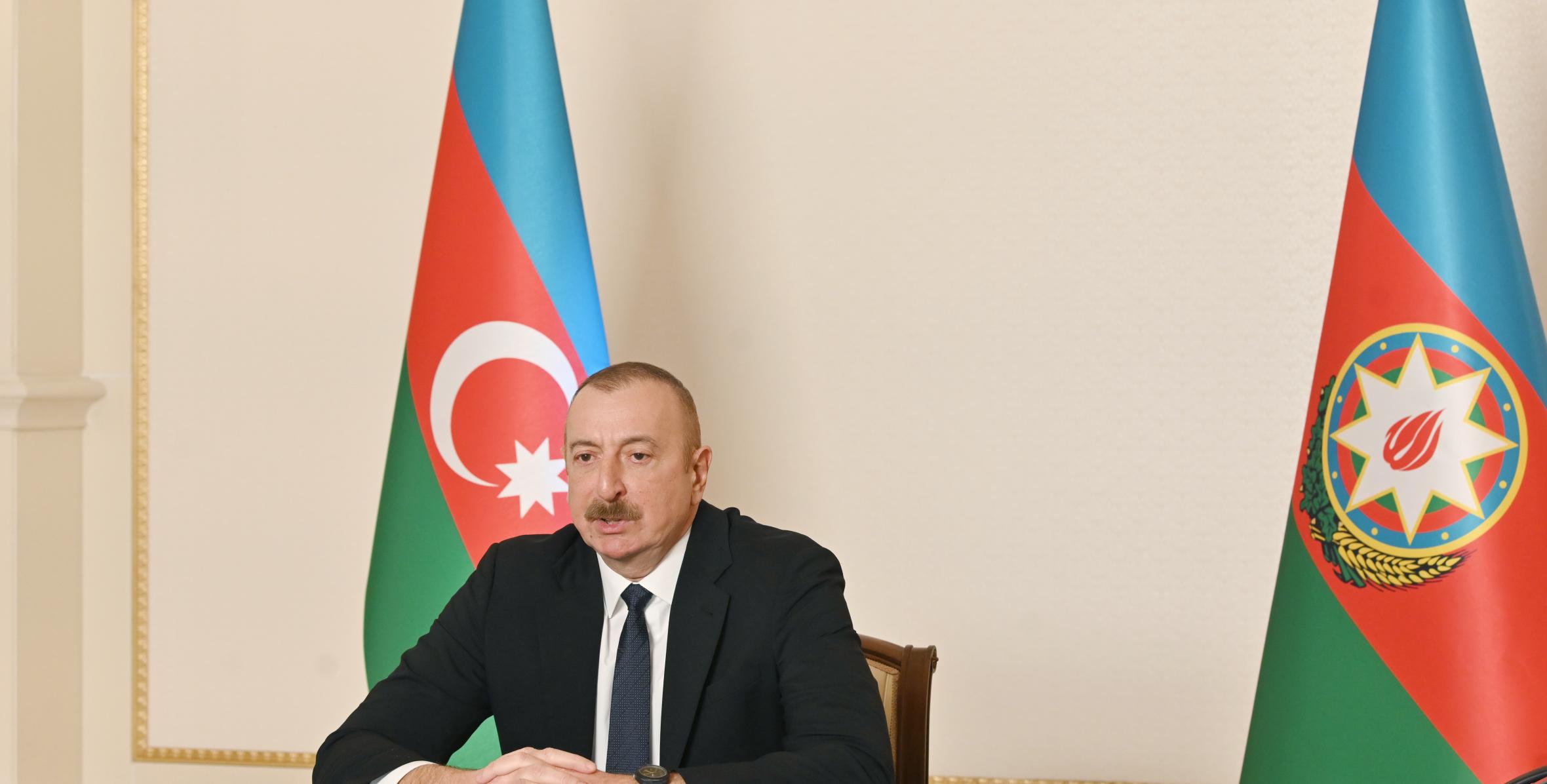 Ilham Aliyev received Aydin Karimov in a video format on his appointment as Special Representative of President in the Shusha district