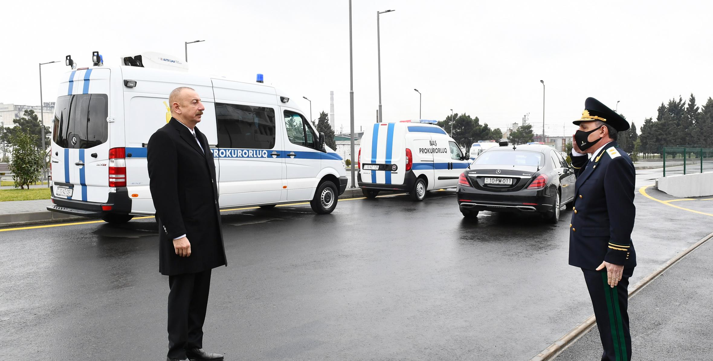 Ильхам Алиев принял участие в открытии нового комплекса административного здания Генеральной прокуратур