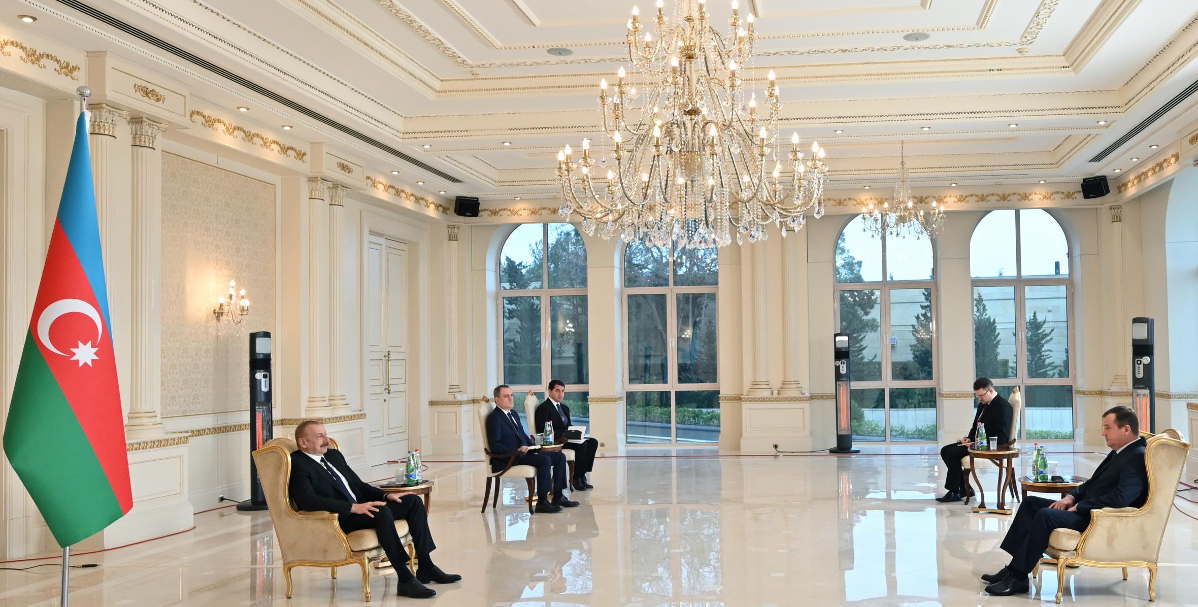 Ilham Aliyev has received credentials of the newly appointed Ambassador Extraordinary and Plenipotentiary of the Republic of Belarus Andrei Ravkov
