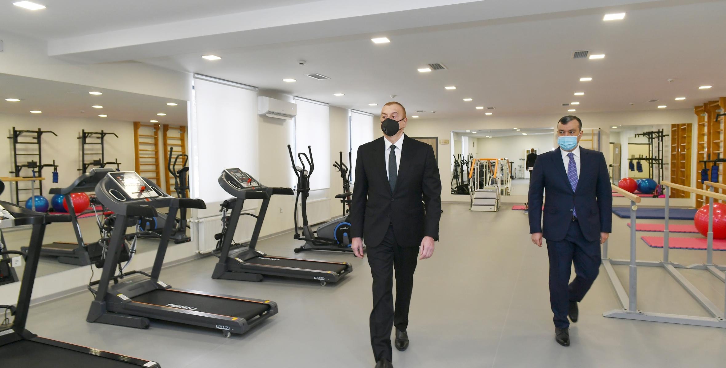 Ilham Aliyev attended opening of Shaghan Rehabilitation Pension