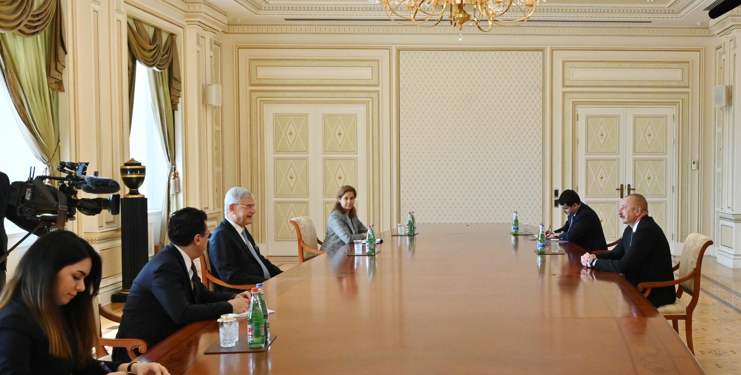 İlham Əliyev BMT Baş Assambleyasının 75-ci sessiyasının prezidentini qəbul edib