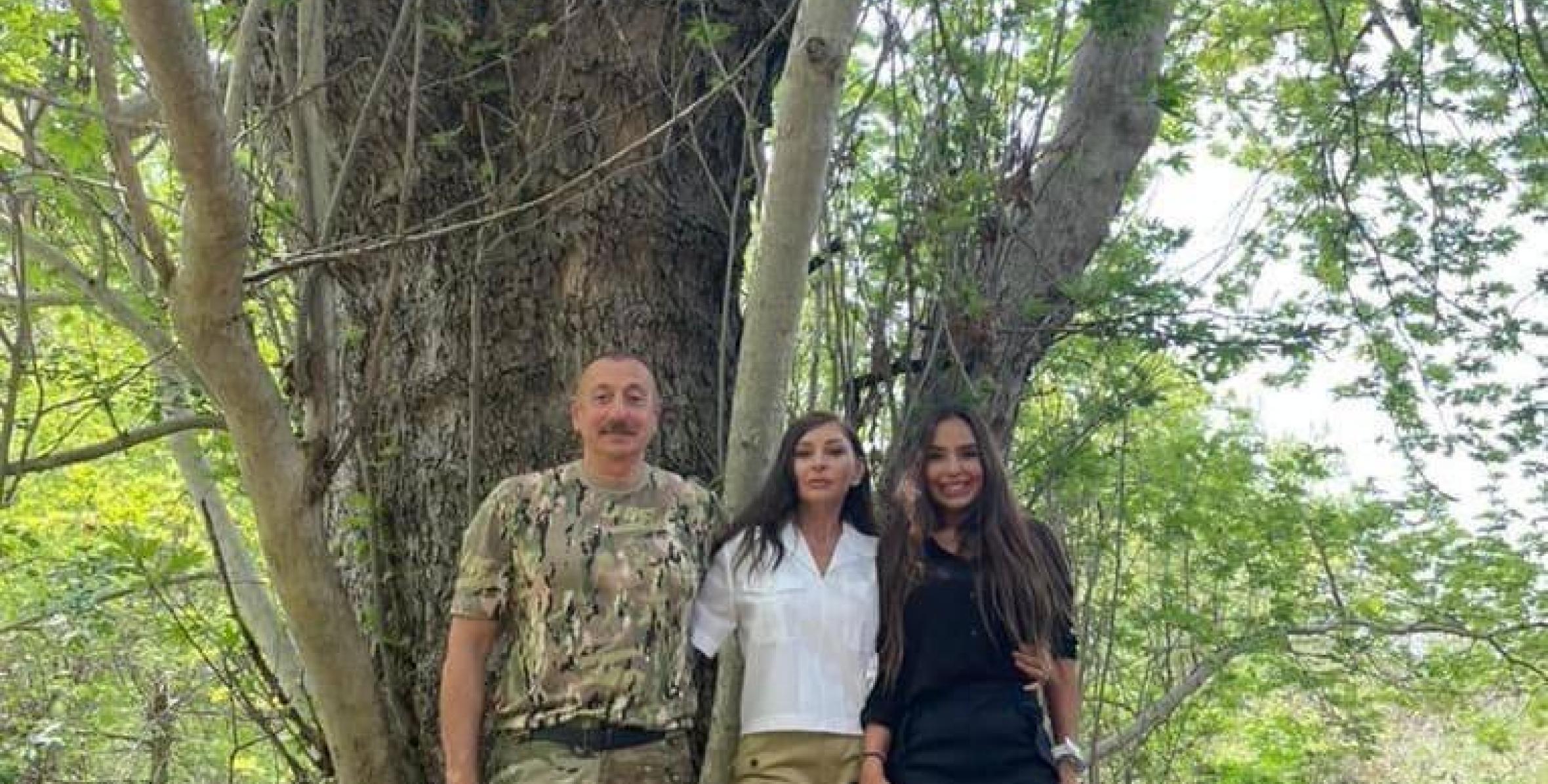 Первый вице-президент Мехрибан Алиева опубликовала на своей официальной странице в Instagram видеокадры, связанные с поездкой в Джебраильский и Зангиланский районы