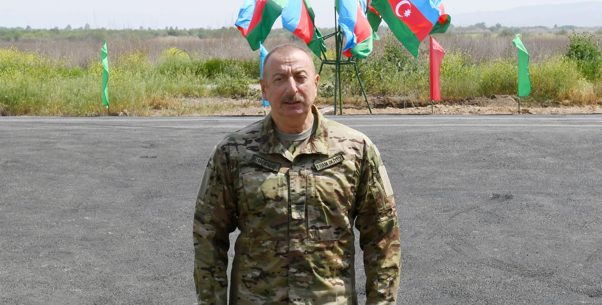 Visit of Ilham Aliyev to Jabrayil and Zangilan districts