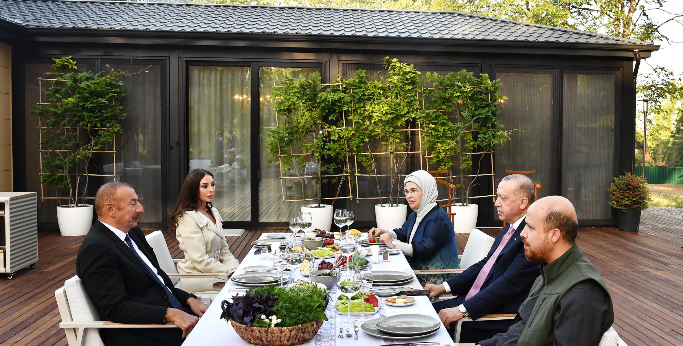 Presidents of Azerbaijan and Turkey had joint dinner in Shusha