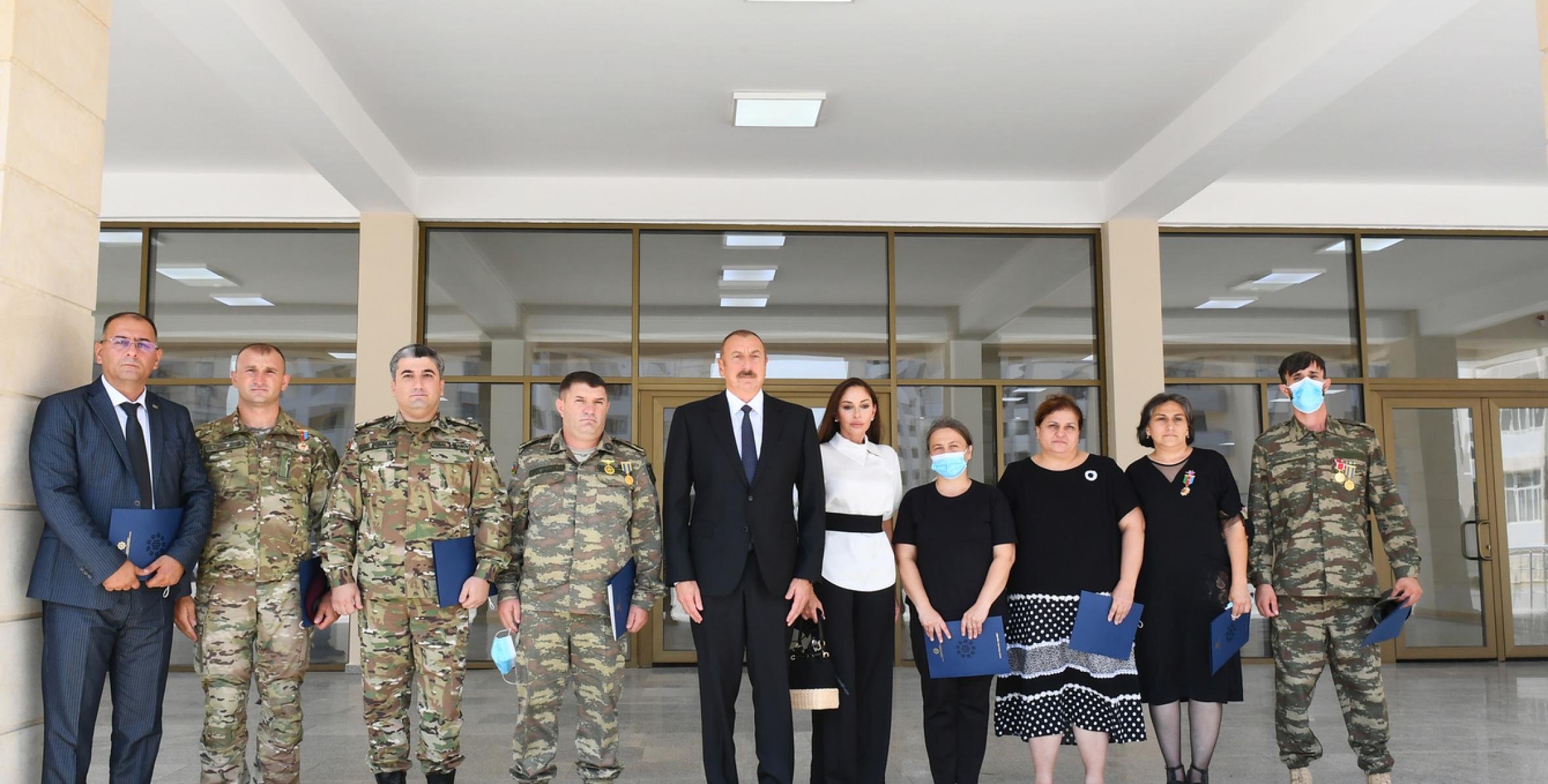 Speech by Ilham Aliyev at the ceremony to give out apartments and cars to families of martyrs, war disabled and heroes of the Patriotic War in Absheron district