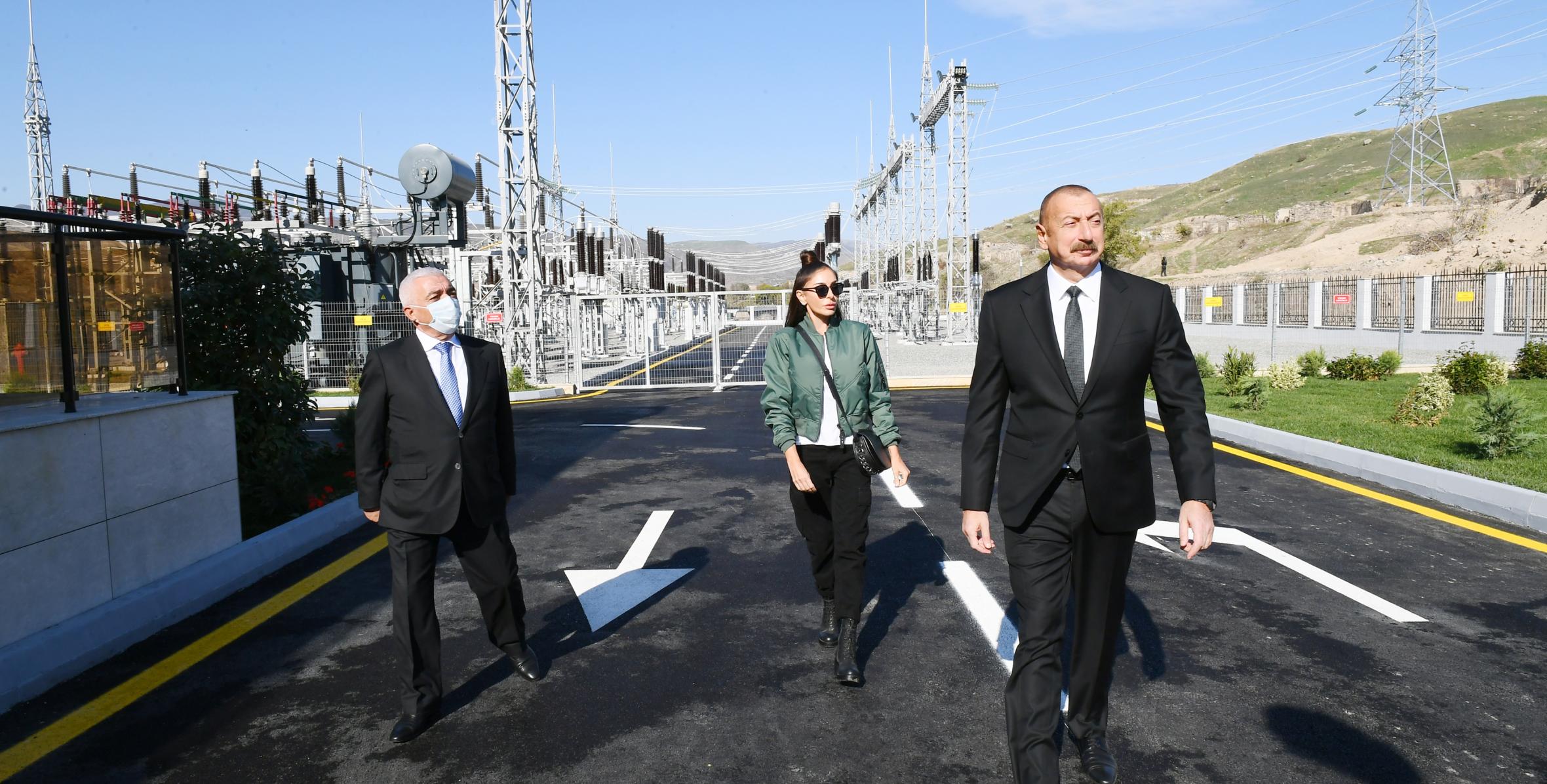 Ilham Aliyev inaugurated “Gubadli” substation