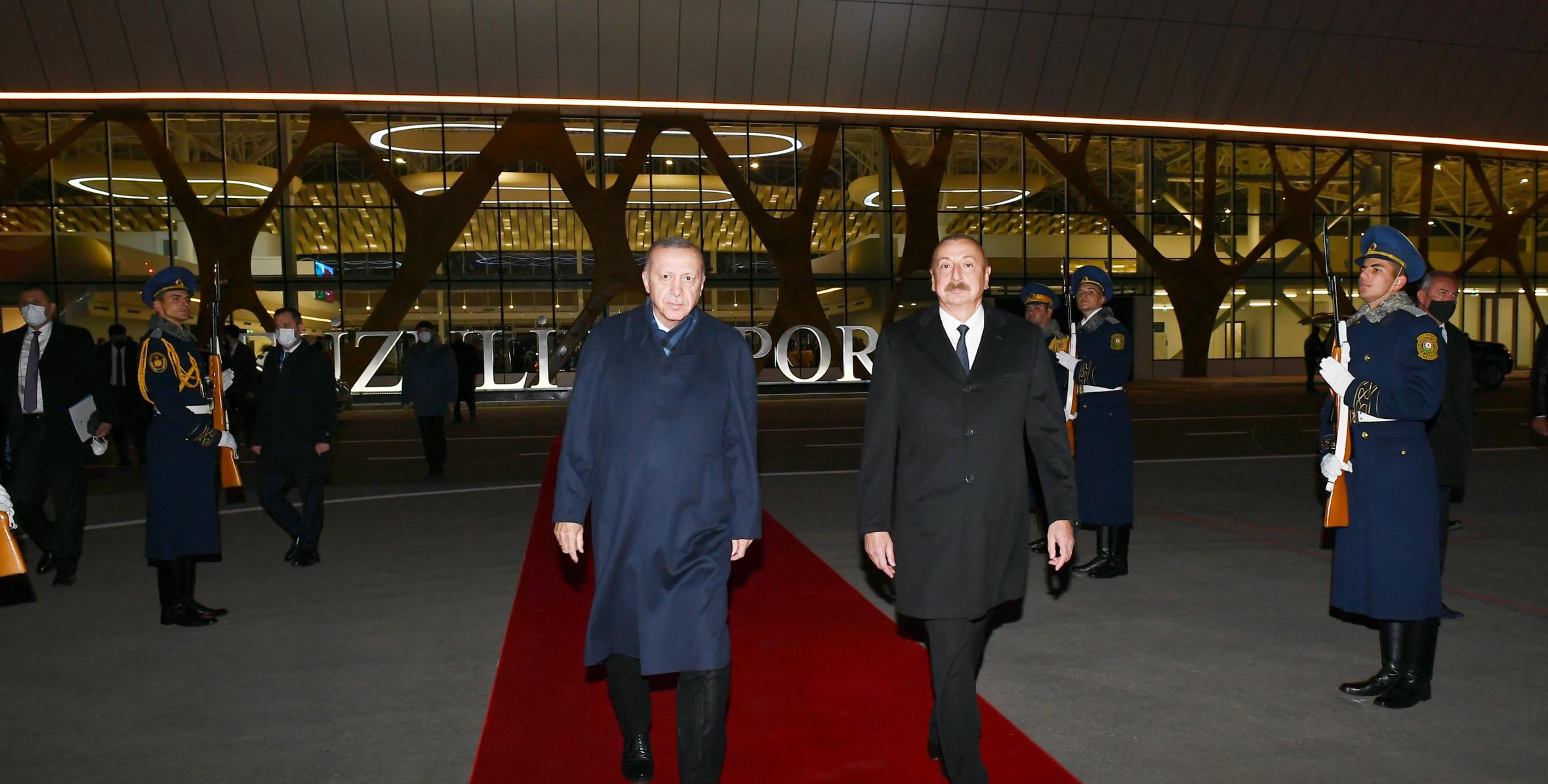 Turkish President Recep Tayyip Erdogan completed official visit to Azerbaijan