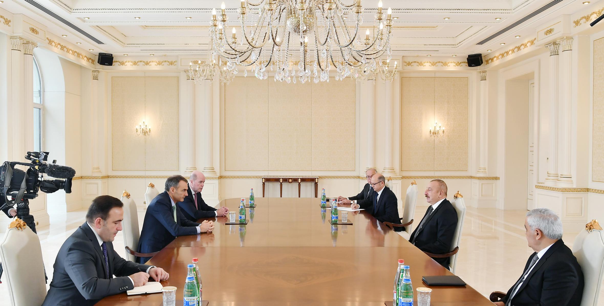 Ильхам Алиев принял генерального исполнительного директора группы BP
