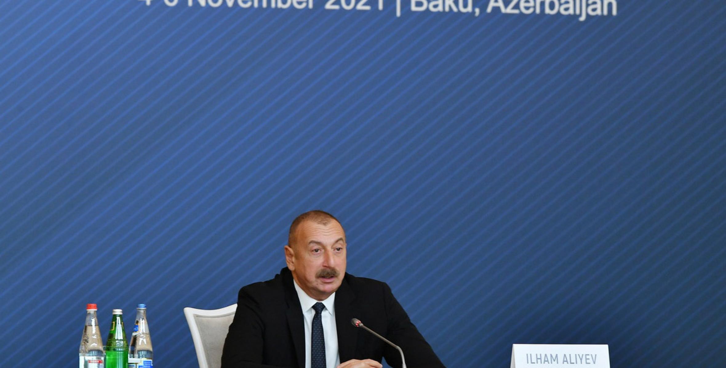 Speech by Ilham Aliyev at the opening of the 8th Global Baku Forum