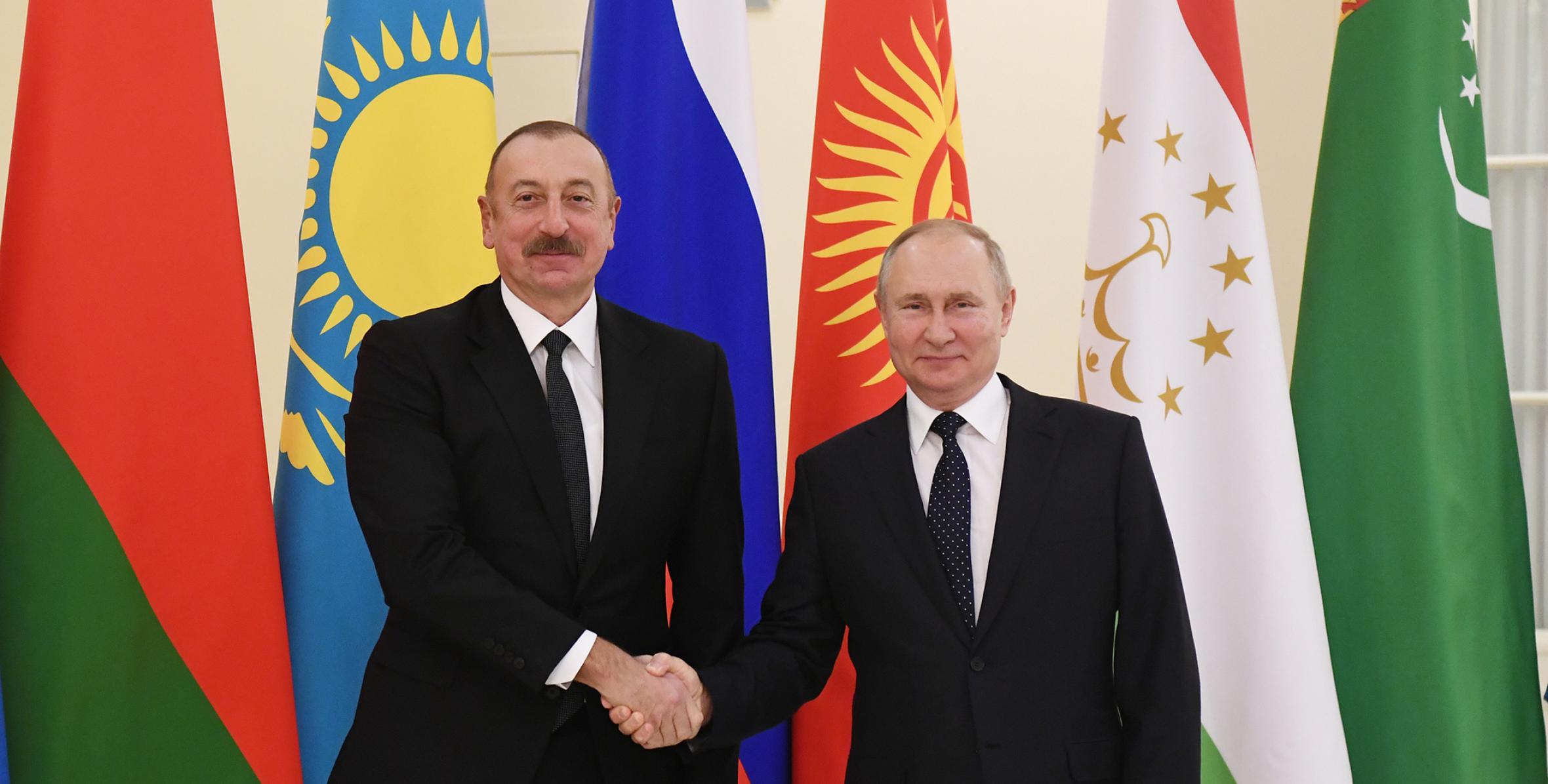 Informal meeting of CIS Heads of State was held in St. Petersburg