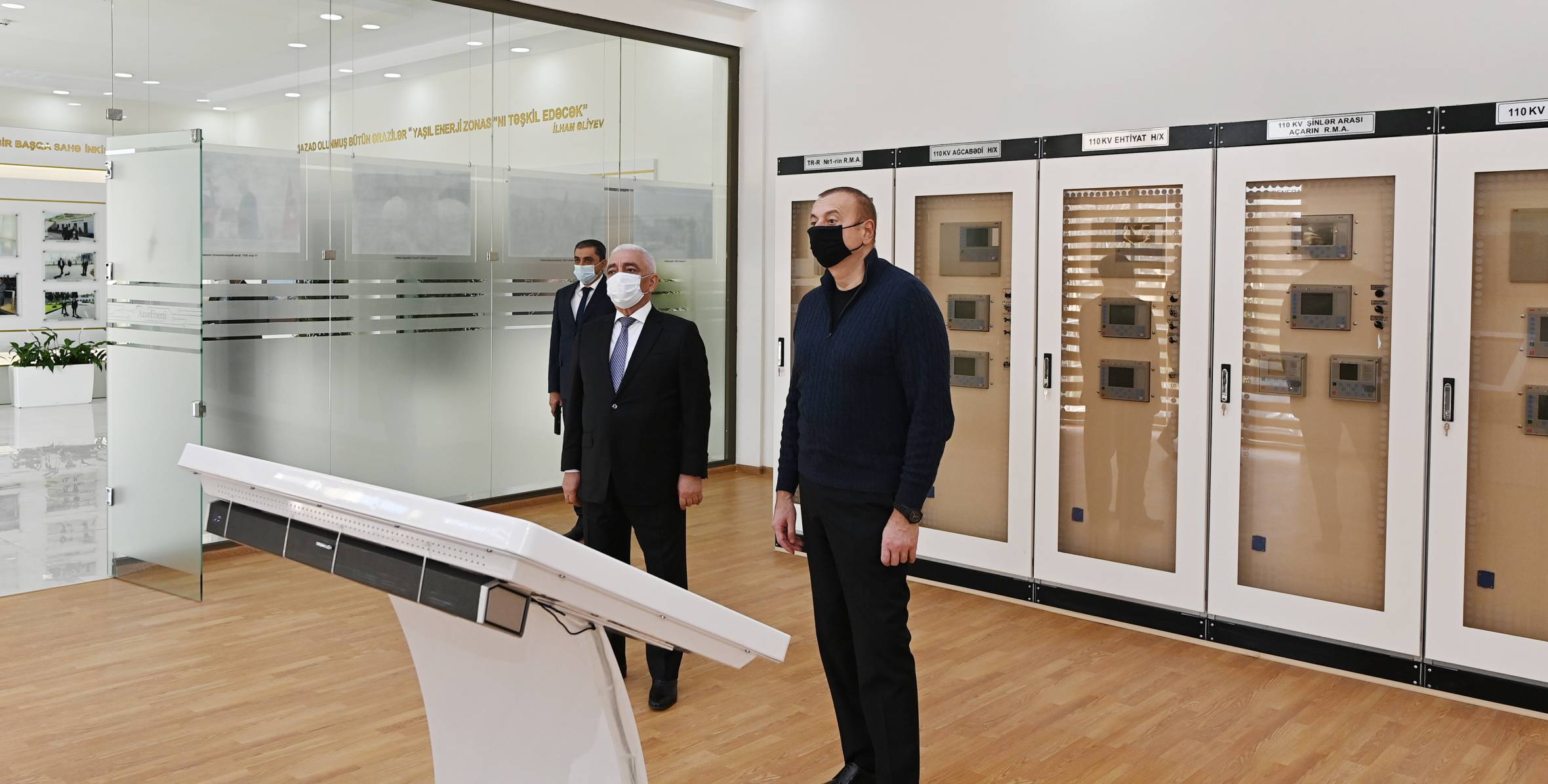 Ilham Aliyev inaugurated the newly renovated 110/35/10 kV “Aghjabadi” substation