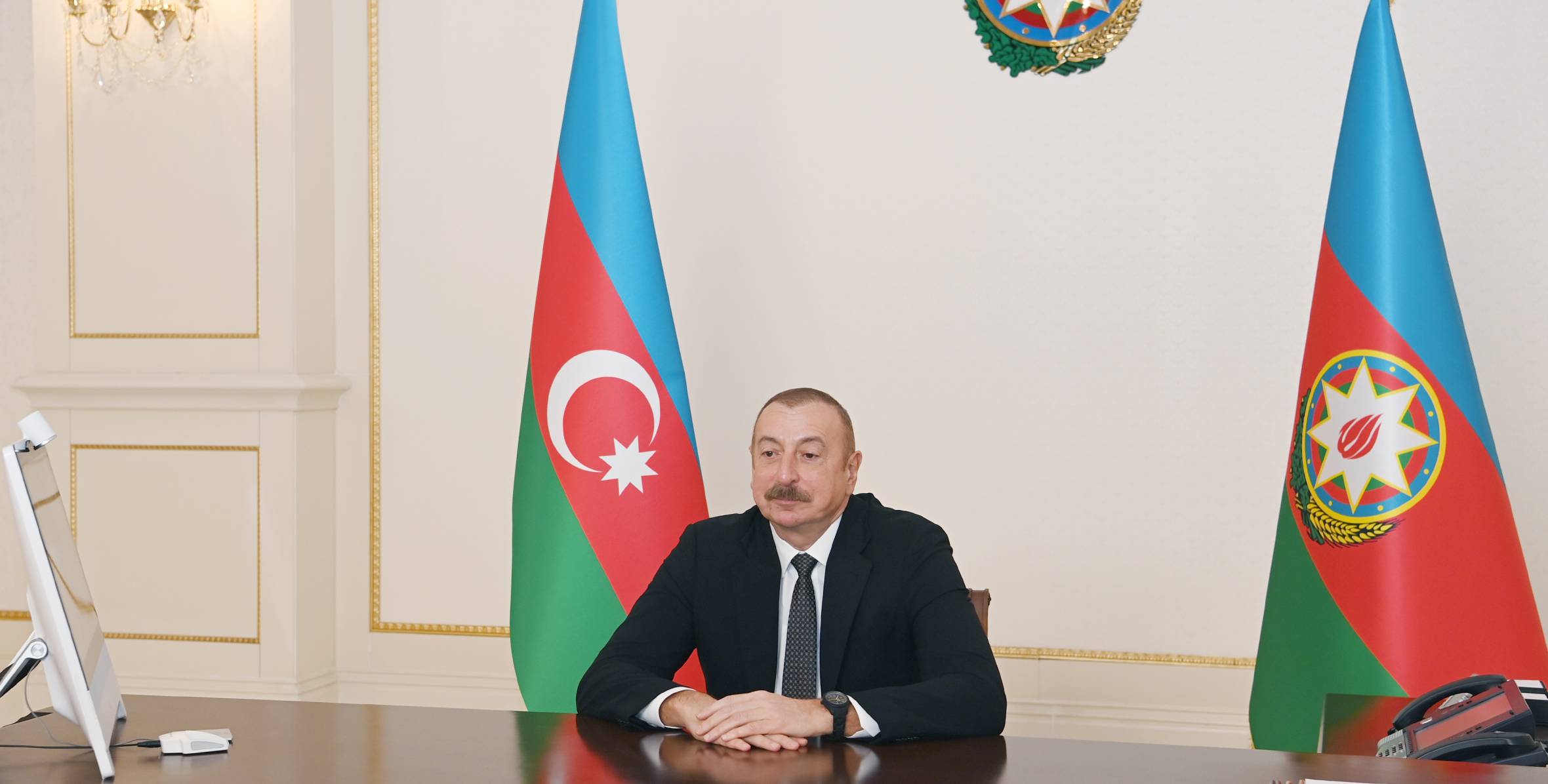 Ильхам Алиев принял в видеоформате министра энергетики Румынии и специального представителя по стратегическим проектам