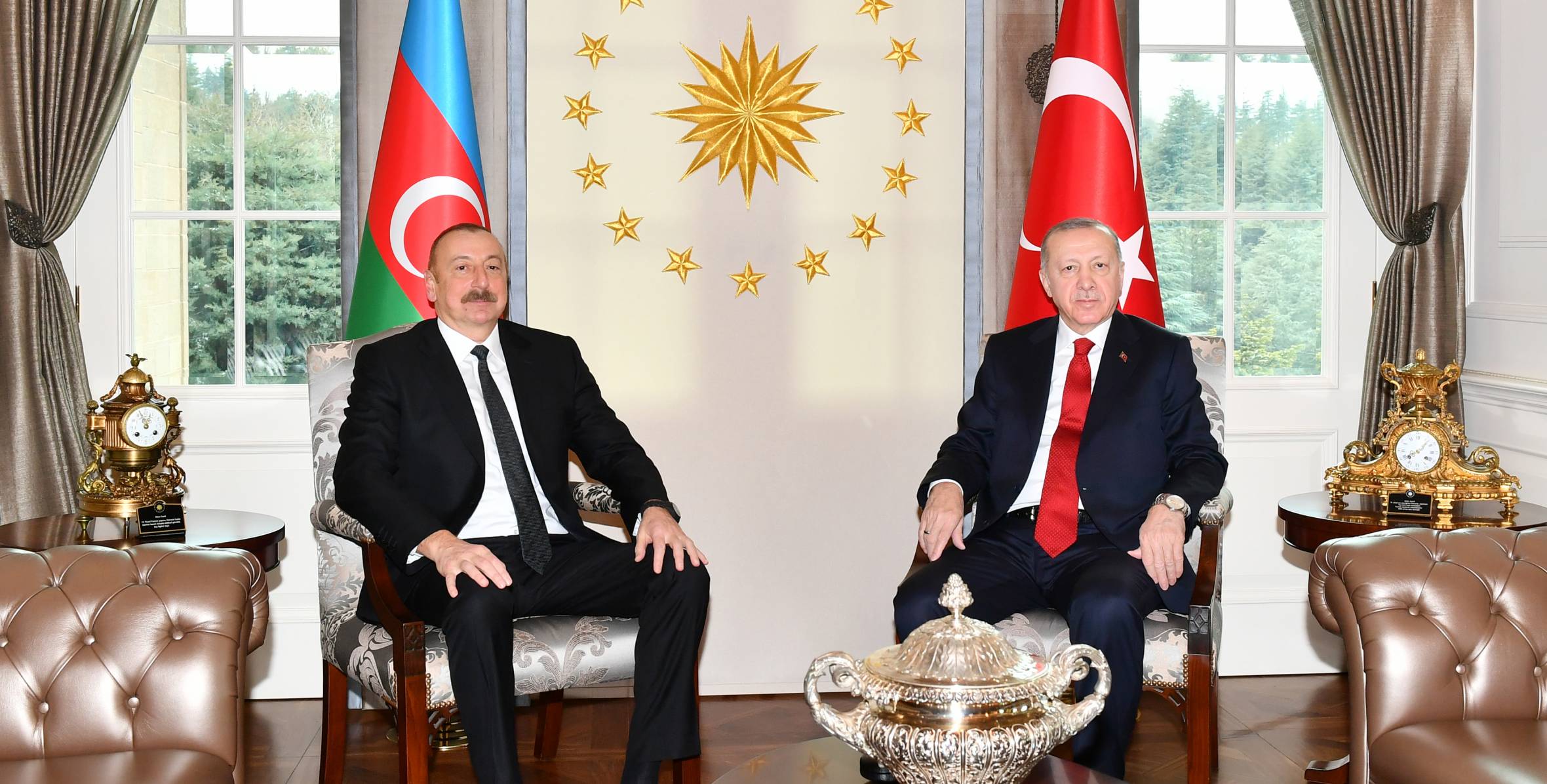 Cостоялась встреча Ильхама Алиева и Президента Турции Реджепа Тайипа Эрдогана