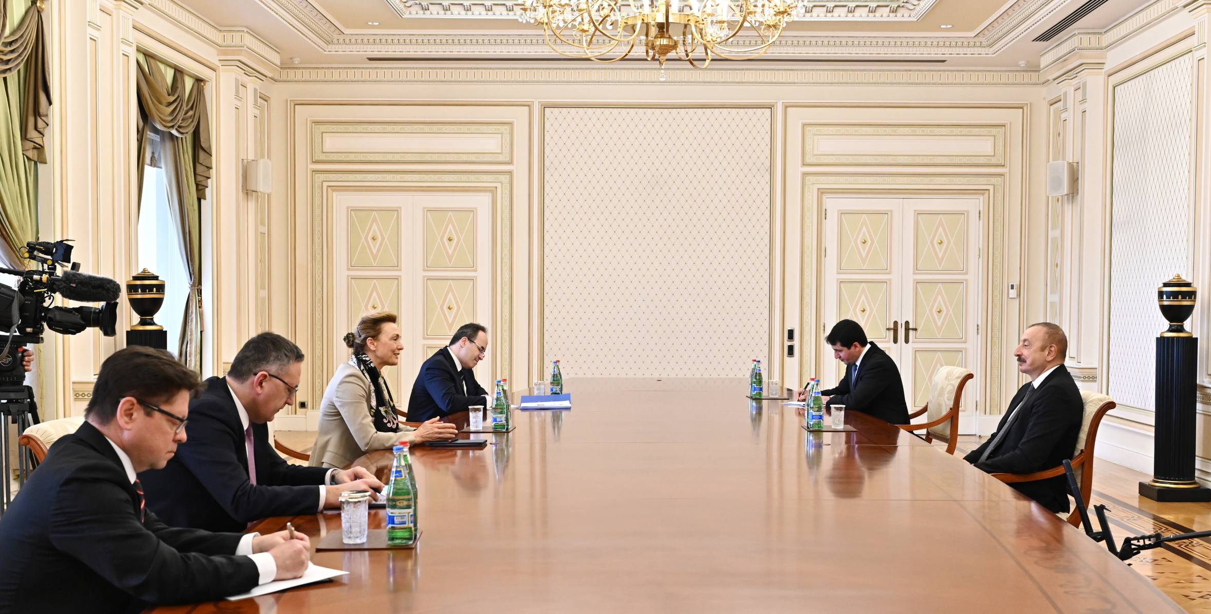 Ильхам Алиев принял делегацию во главе с генеральным секретарем Совета Европы