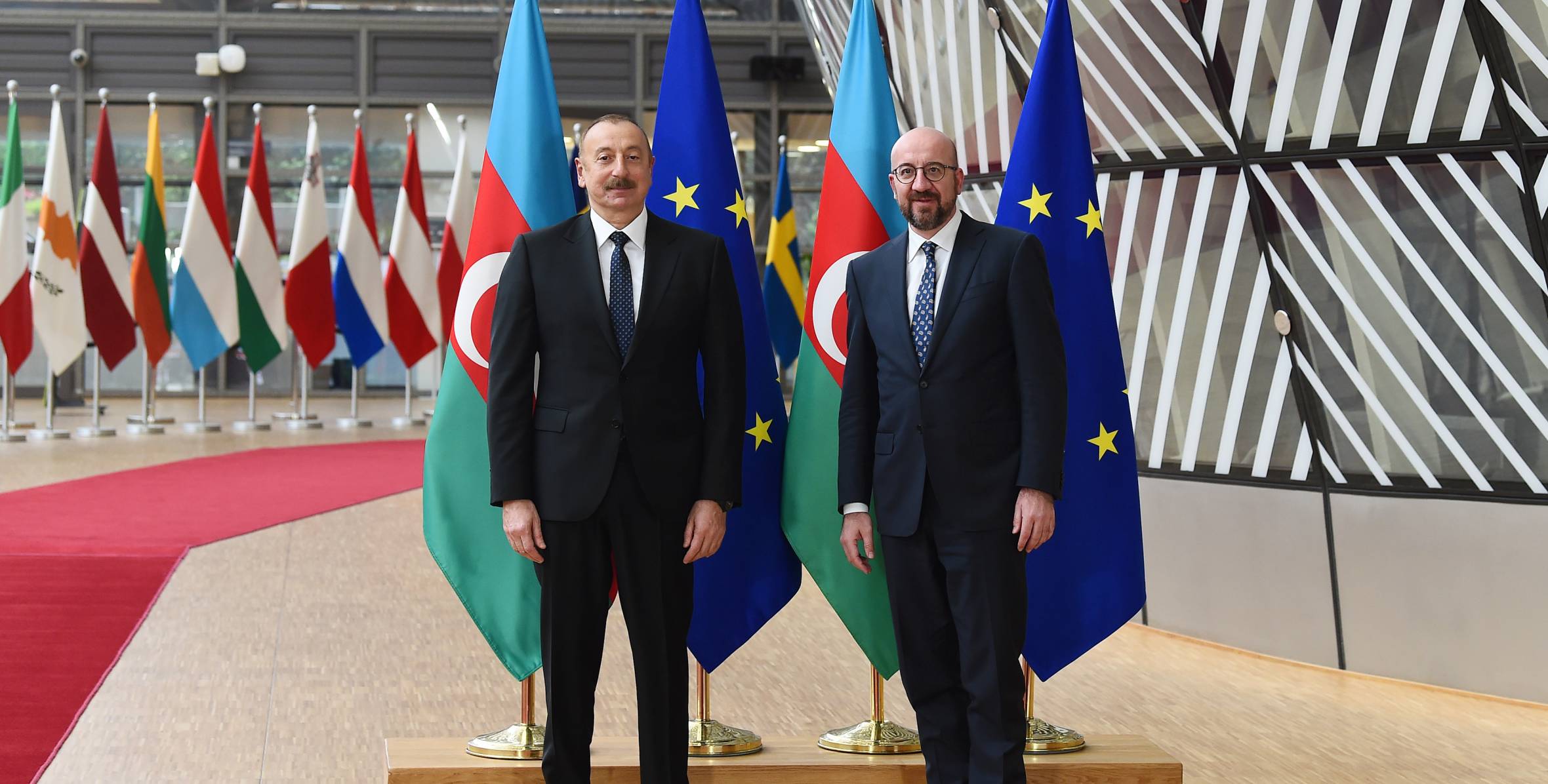Ilham Aliyev, President of European Council Charles Michel held one-on-one meeting in Brussels