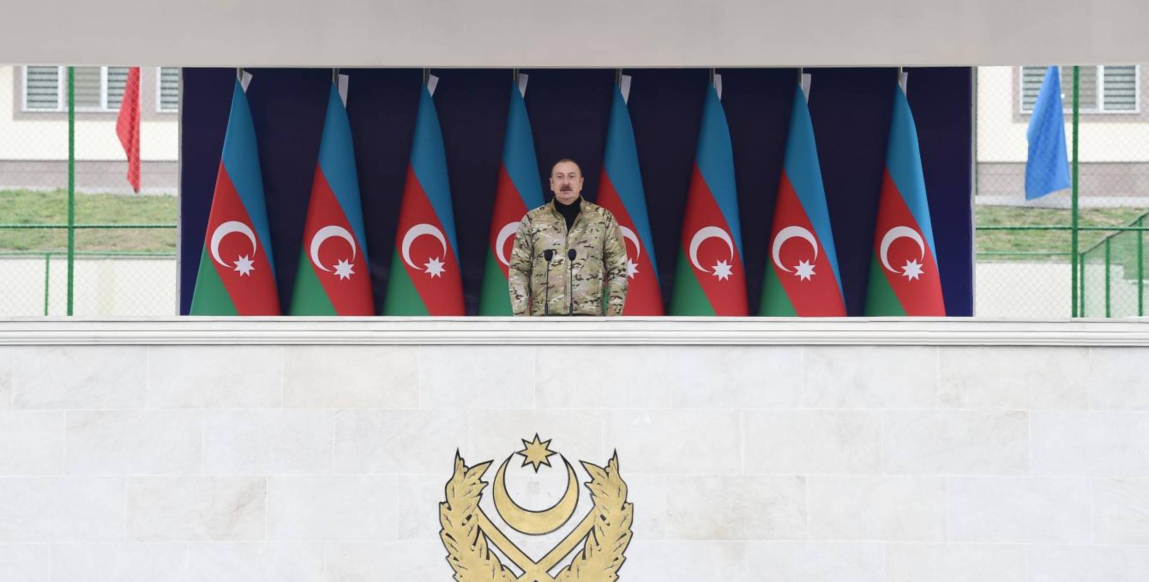 Speech by Ilham Aliyev at  the opening of a military unit in Hadrut settlement