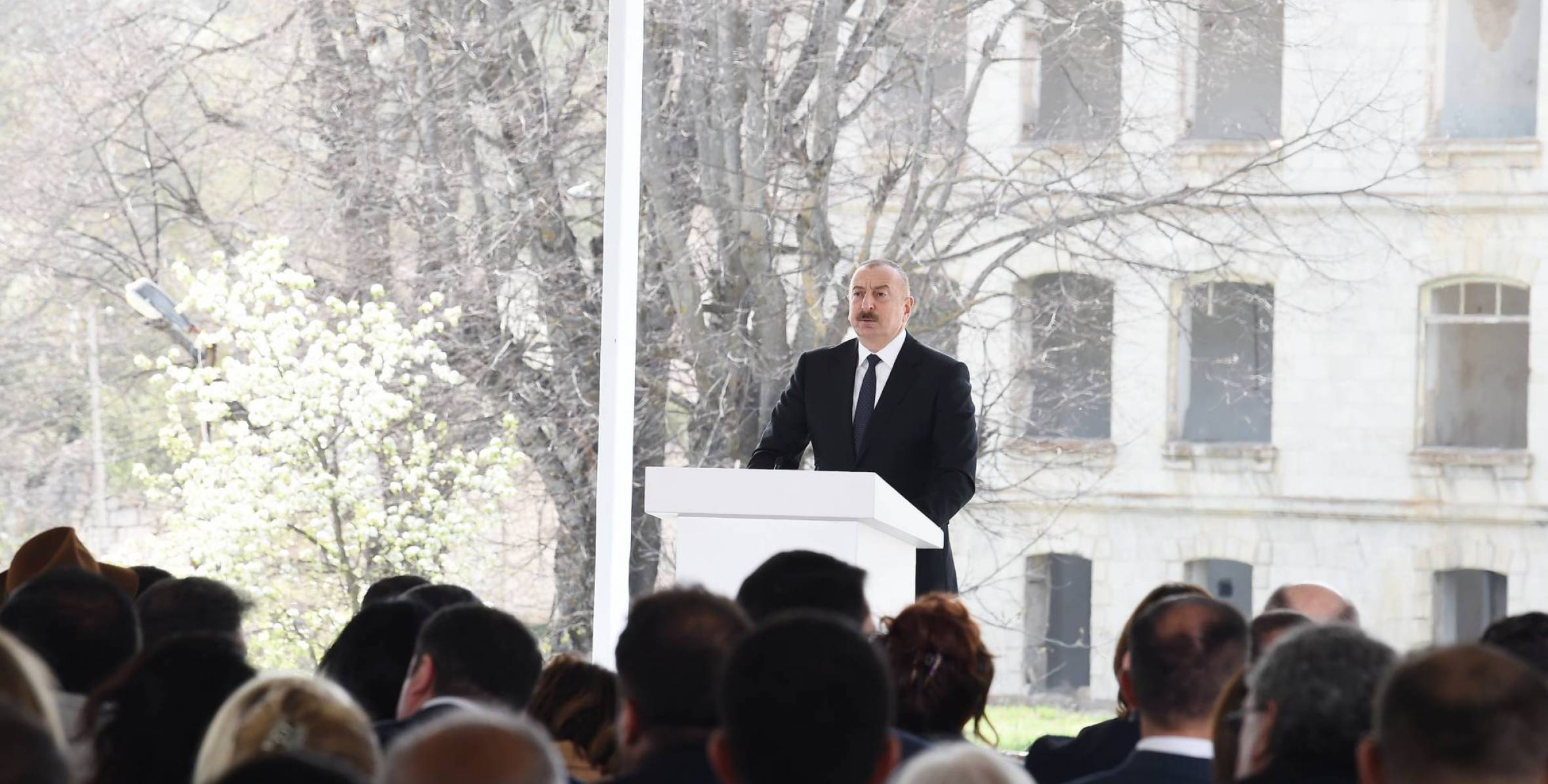 Visit of Ilham Aliyev to Shusha