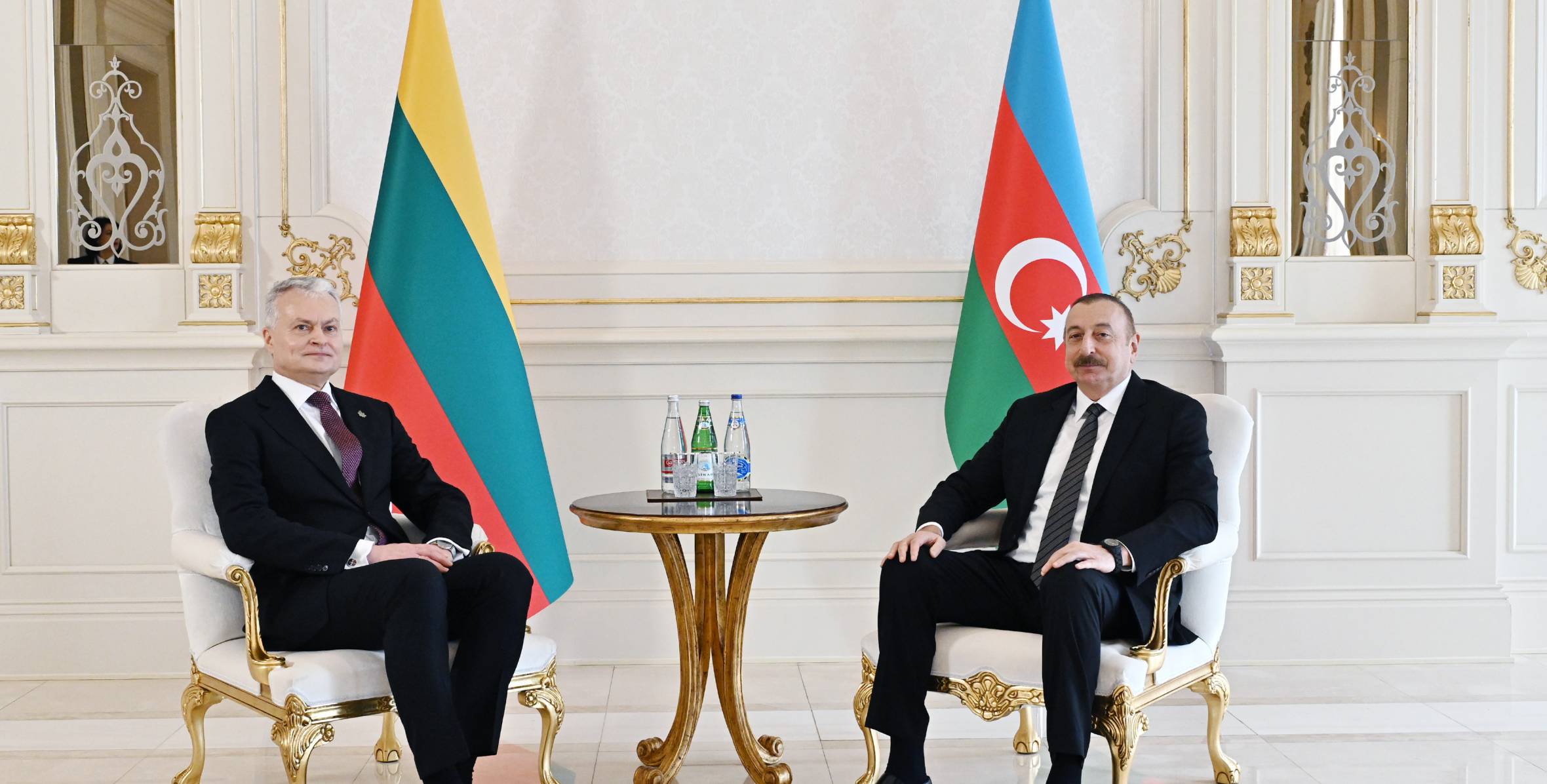 Состоялась встреча президентов Азербайджана и Литвы