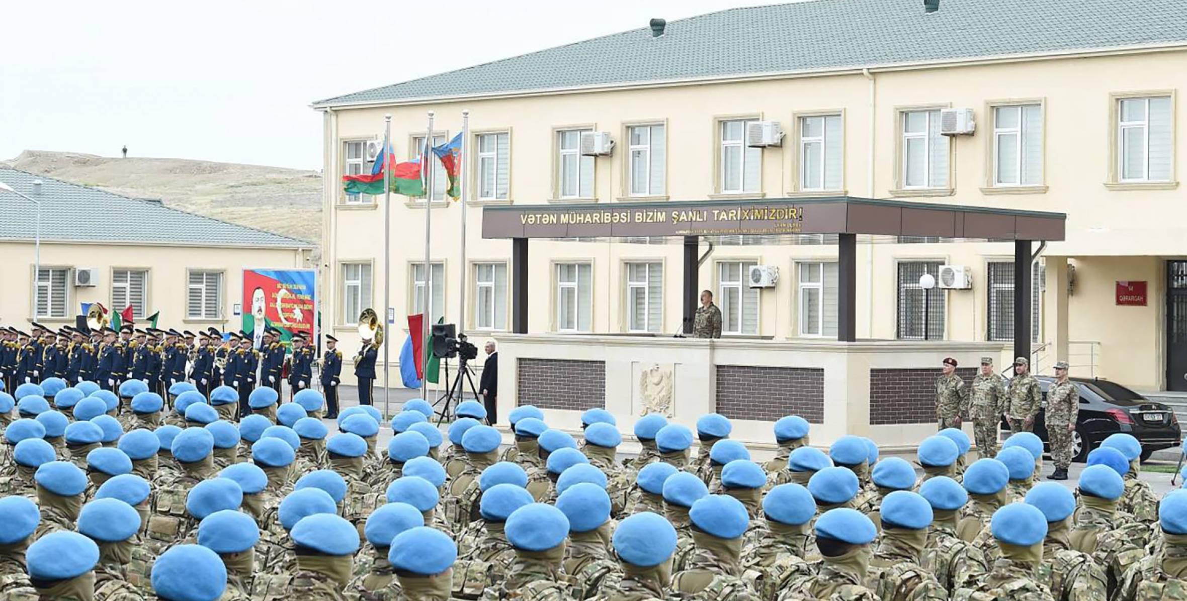 Speech by Ilham Aliyev at the military unit of Defense Ministry`s Special Forces