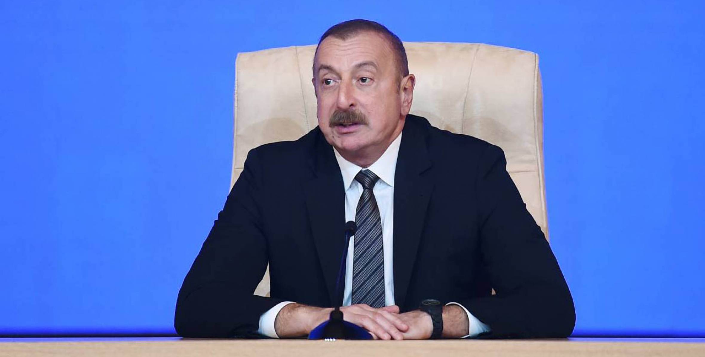 Azərbaycan-Litva biznes forumun açılışında İlham Əliyevin nitqi