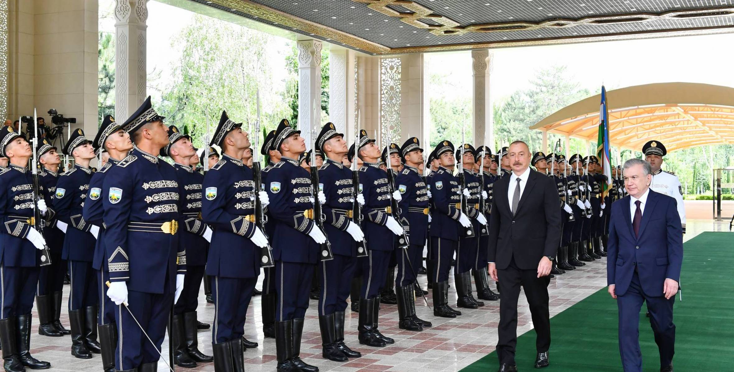 Государственный визит Ильхама Алиева в Узбекистан