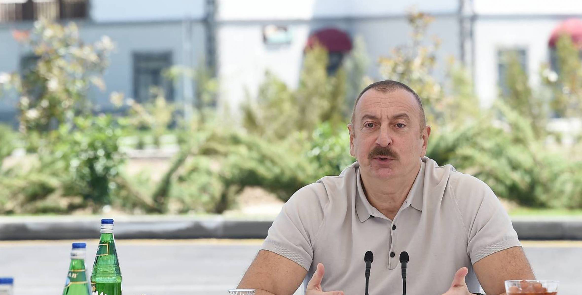 Speech by Ilham Aliyev at the opening ceremony of first stage of “Smart Village” project in Zangilan district